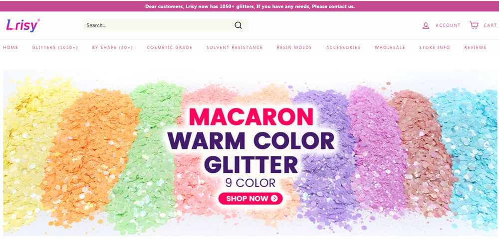 We've updated Lrisy's website design :D