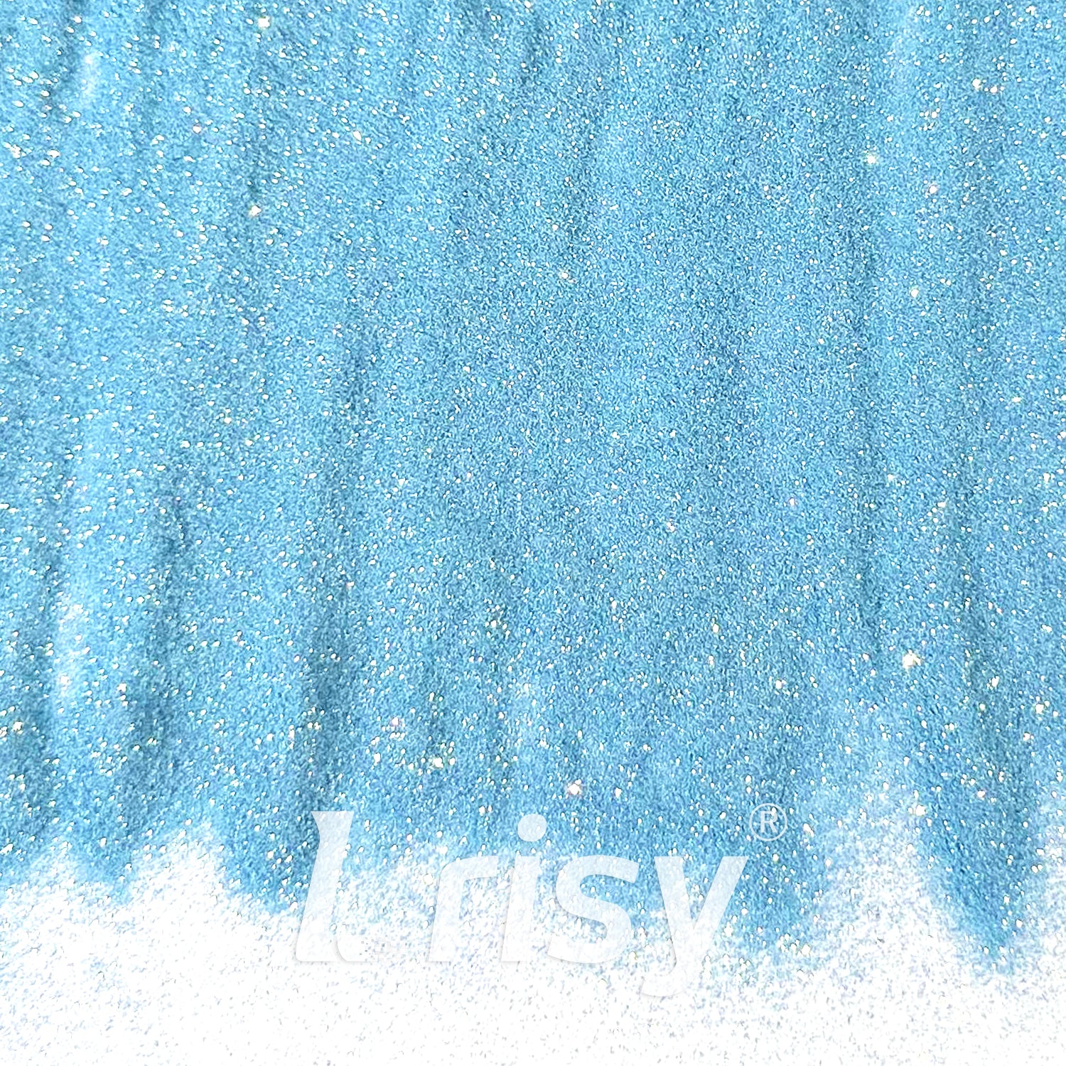 0.1mm Extra Fine Golden Highlighting Iridescent Sky Blue Glitter 1834