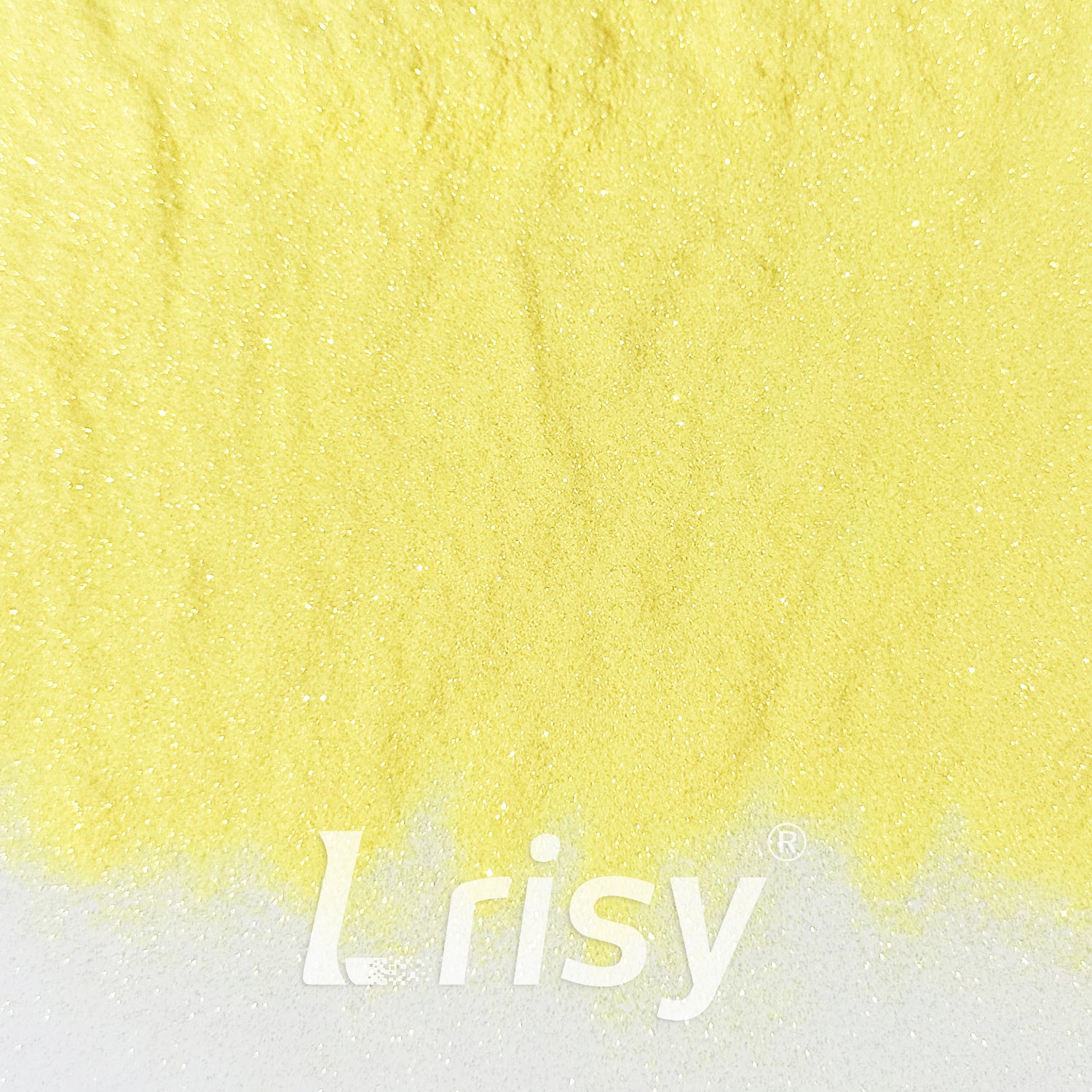 0.1mm Extra Fine Golden Highlighting Iridescent Lemon Yellow Glitter 1801