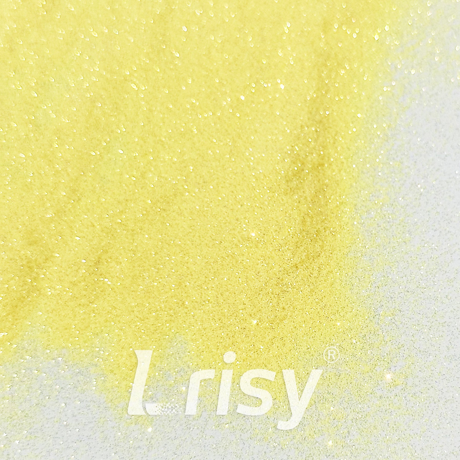 0.1mm Extra Fine Golden Highlighting Iridescent Lemon Yellow Glitter 1801