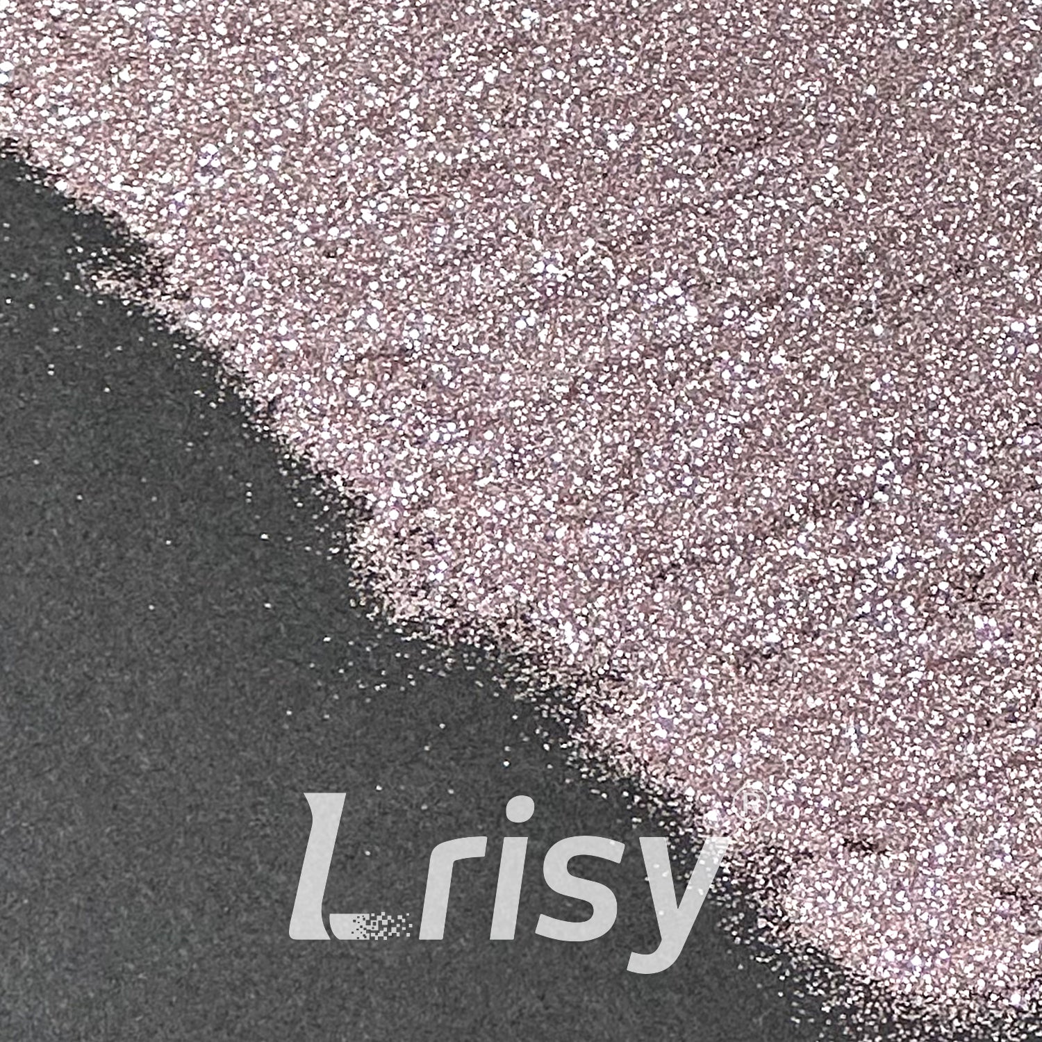 0.2mm Solvent Resistance Crystal Champagne Pink Pure Color Glitter GH8501AC