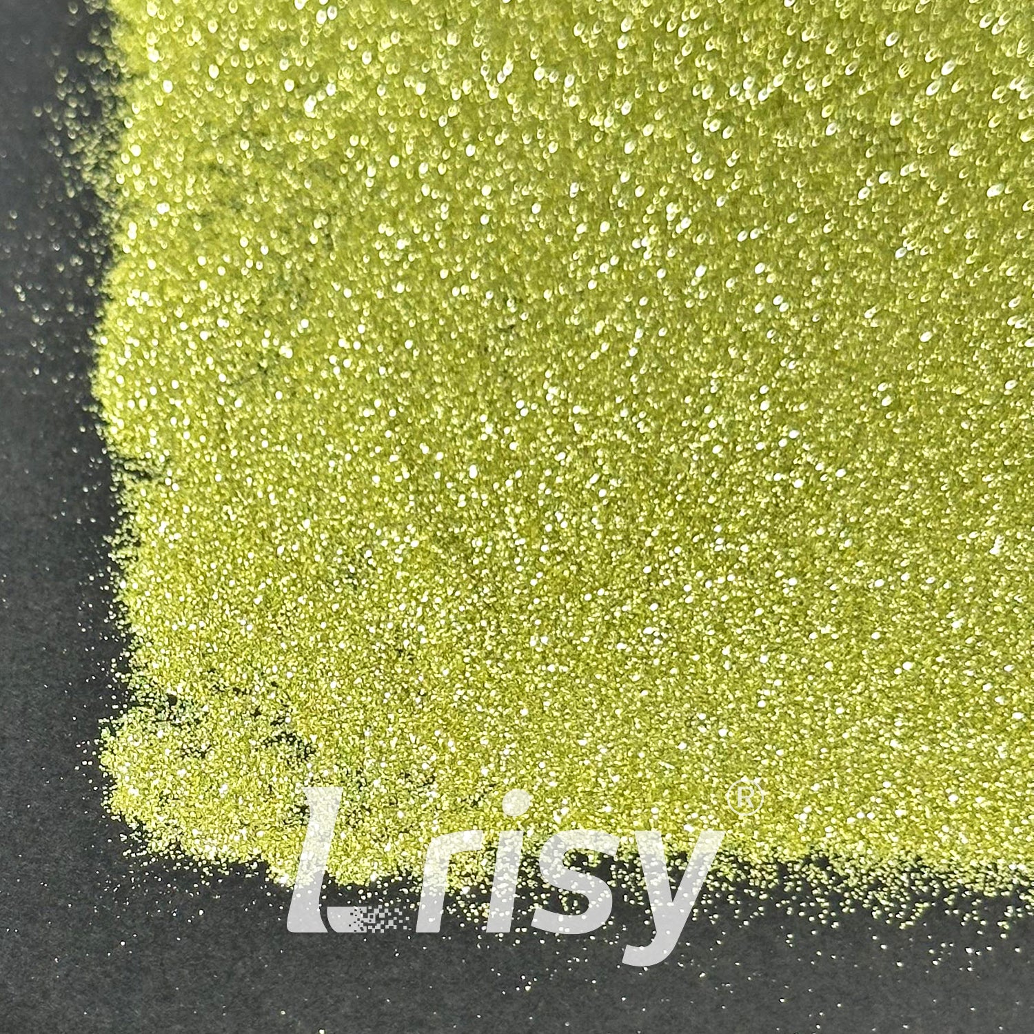 0.2mm Solvent Resistance Crystal Mousse Green Pure Color Glitter GH8503AC
