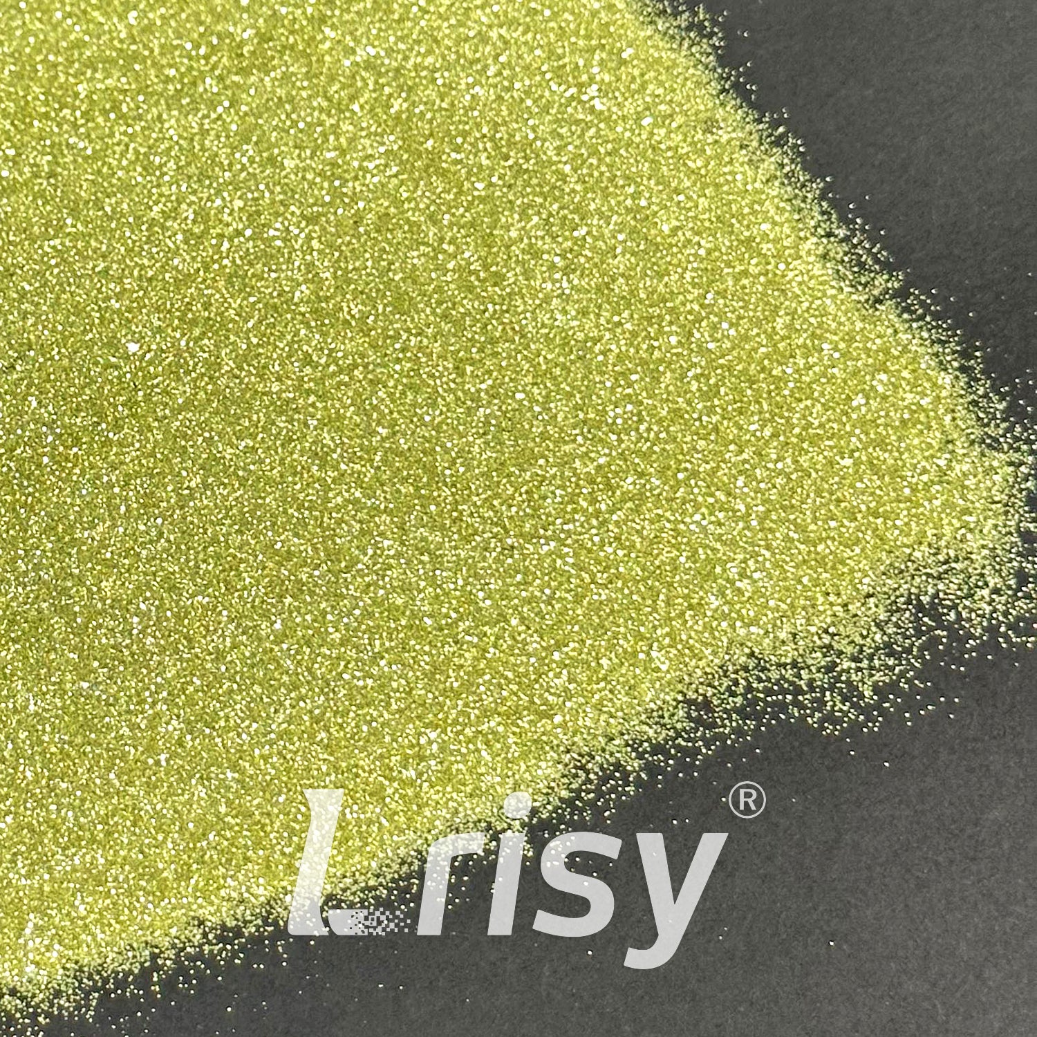 0.2mm Solvent Resistance Crystal Mousse Green Pure Color Glitter GH8503AC