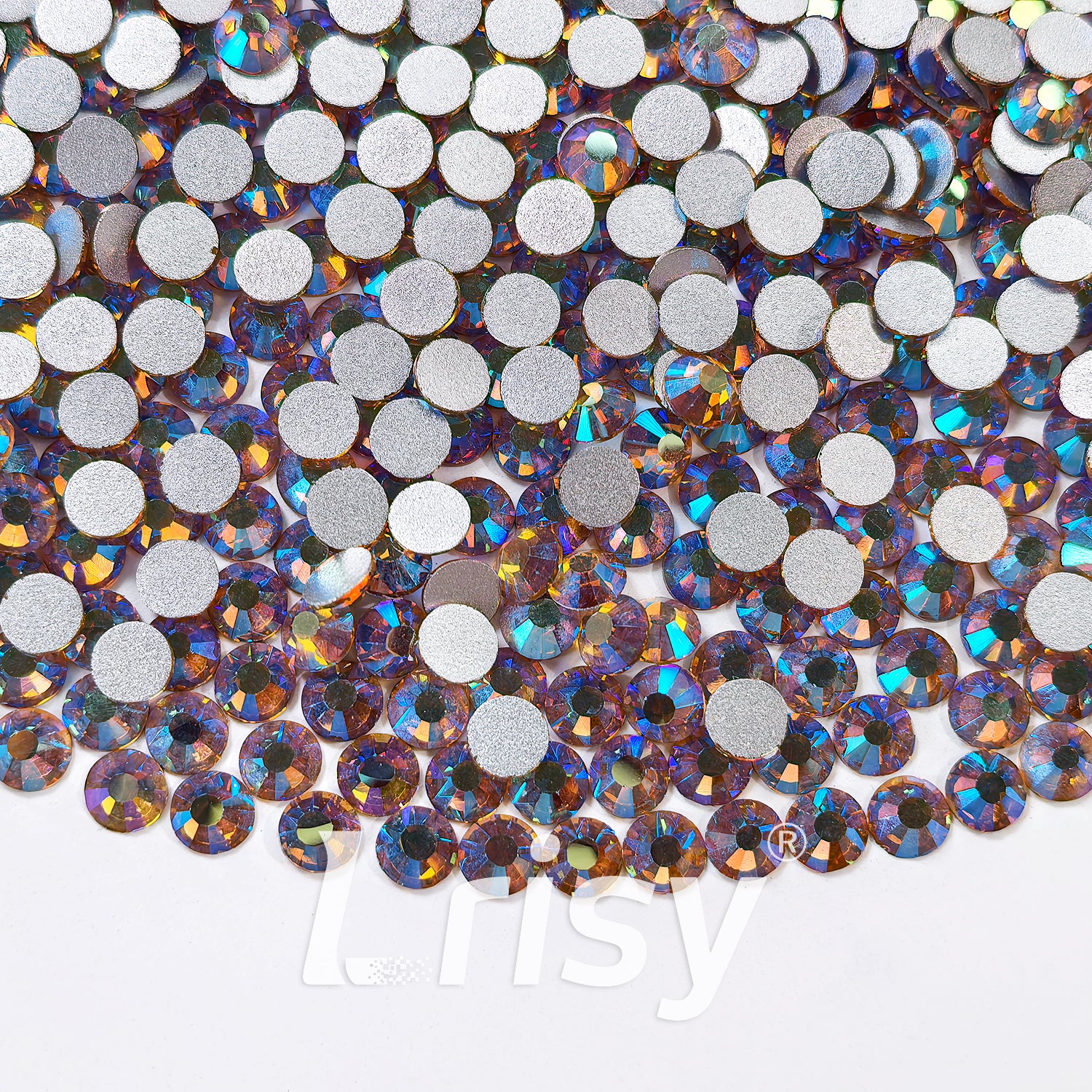 Lt.Colorado Topaz AB Flat Back Rhinestones FBRS121