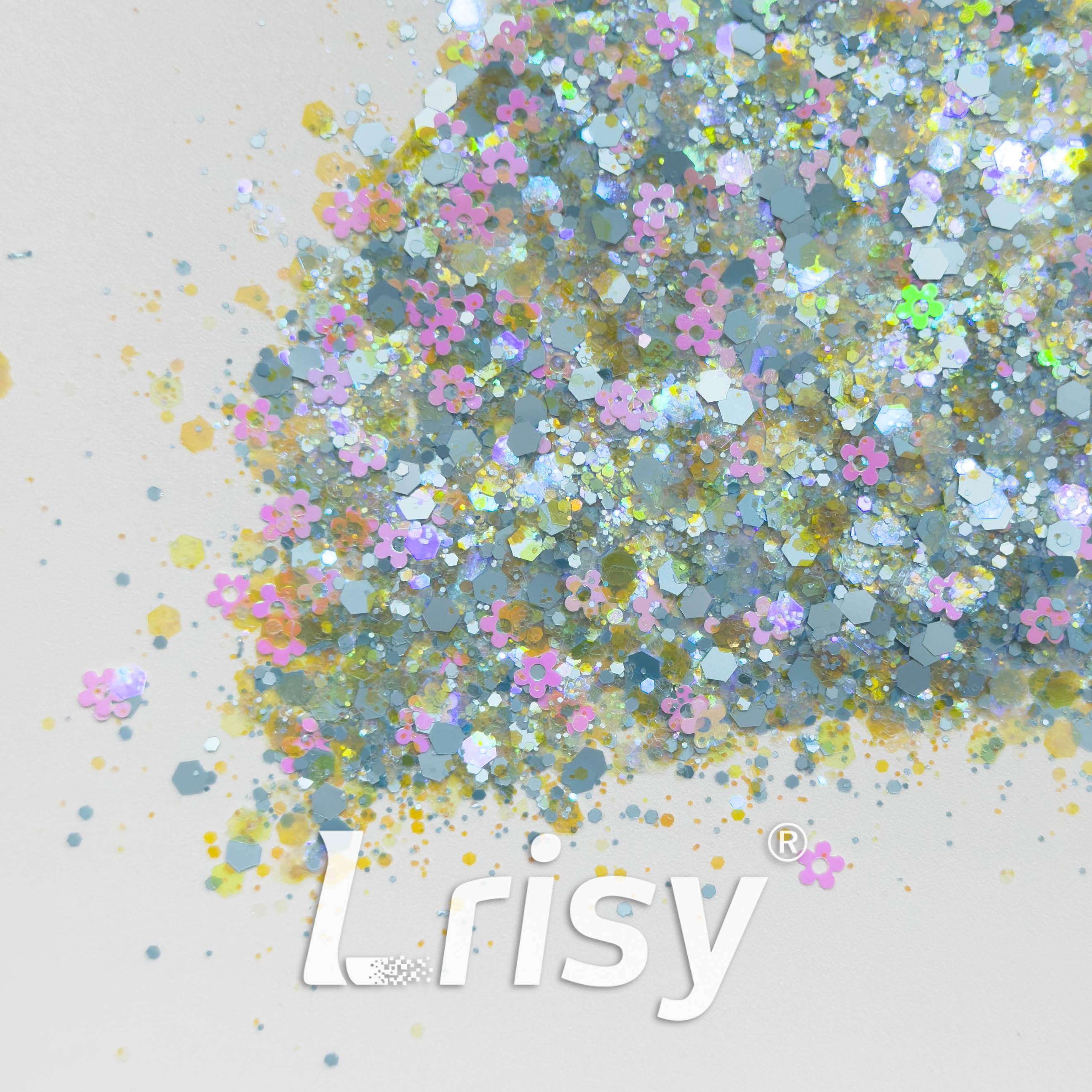 Sky Blossom Custom Mixed Glitter WAL626