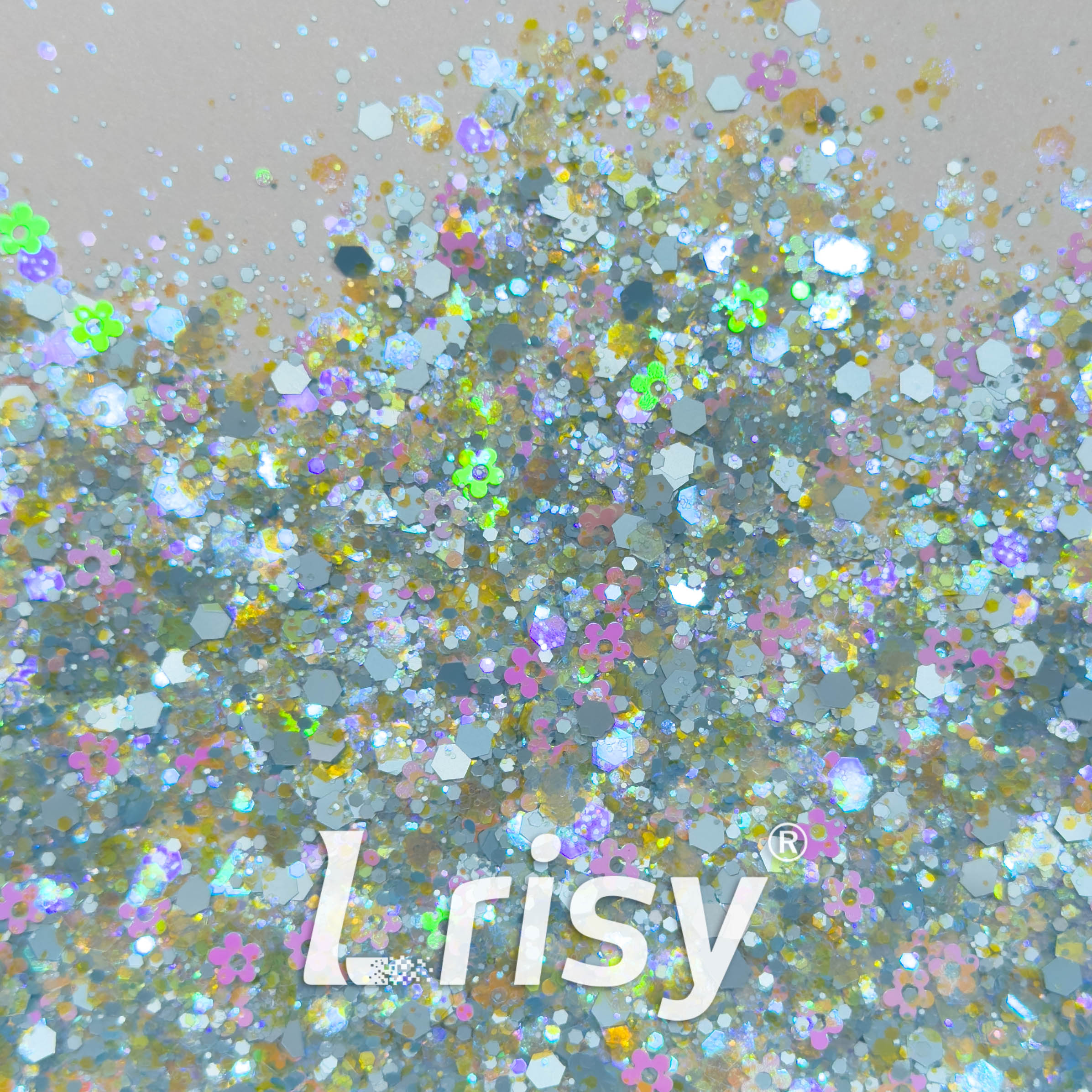 Sky Blossom Custom Mixed Glitter WAL626