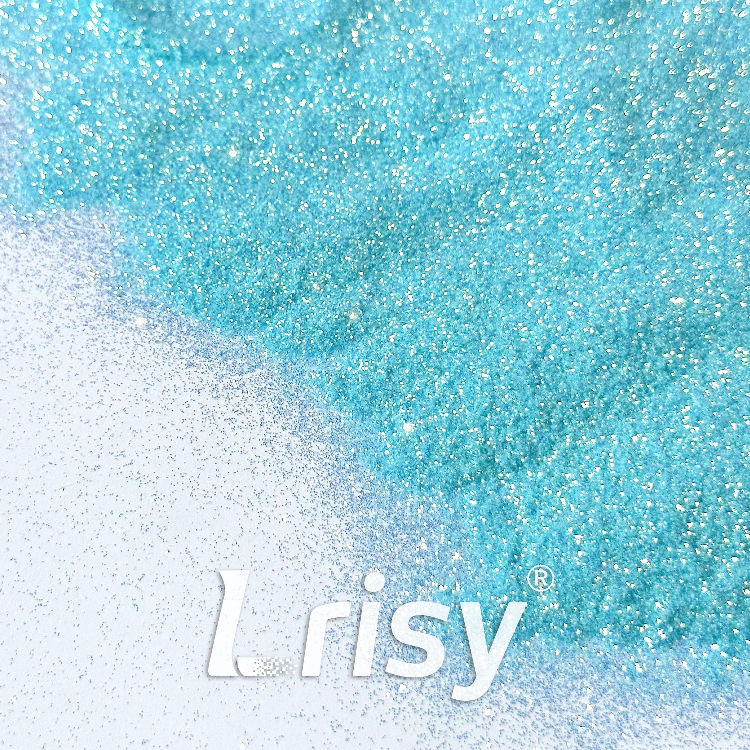 0.1mm Extra Fine Golden Highlighting Iridescent Blue Glitter 1803