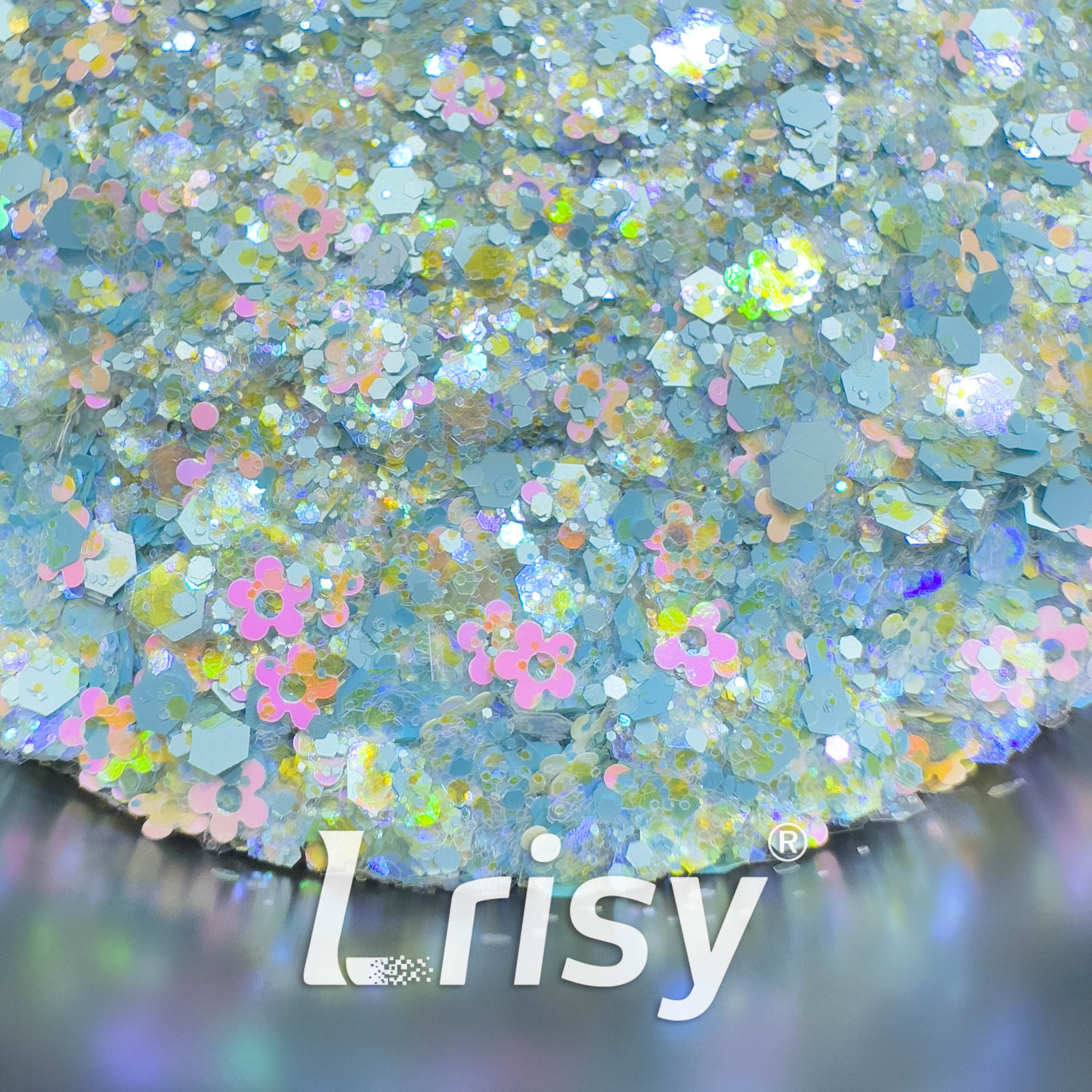 Sky Blossom Custom Mixed Glitter WAL626