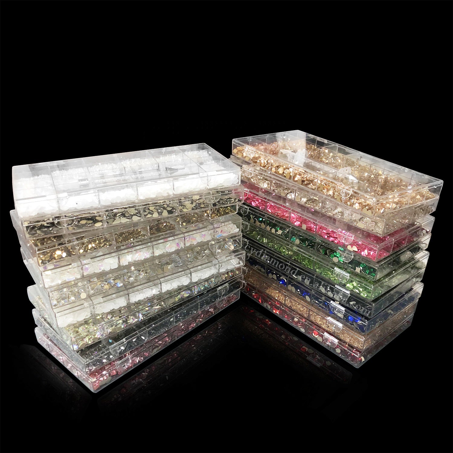 B3 High-Quality Nail Art Rhinestone Set | Multiple Shapes | Sparkling DIY Nail Decoration