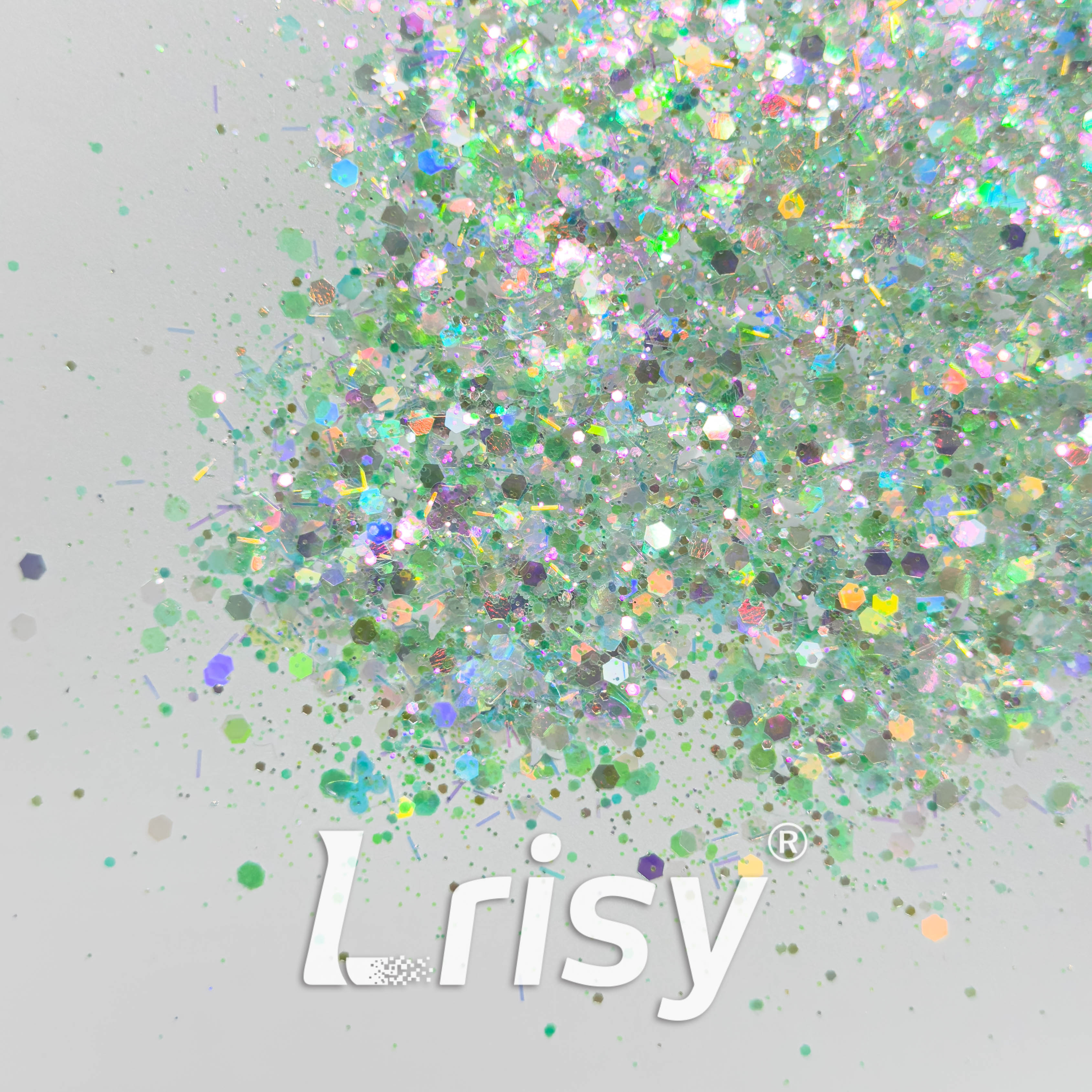 Tranquil Verdure Custom Mixed Glitter WAL629