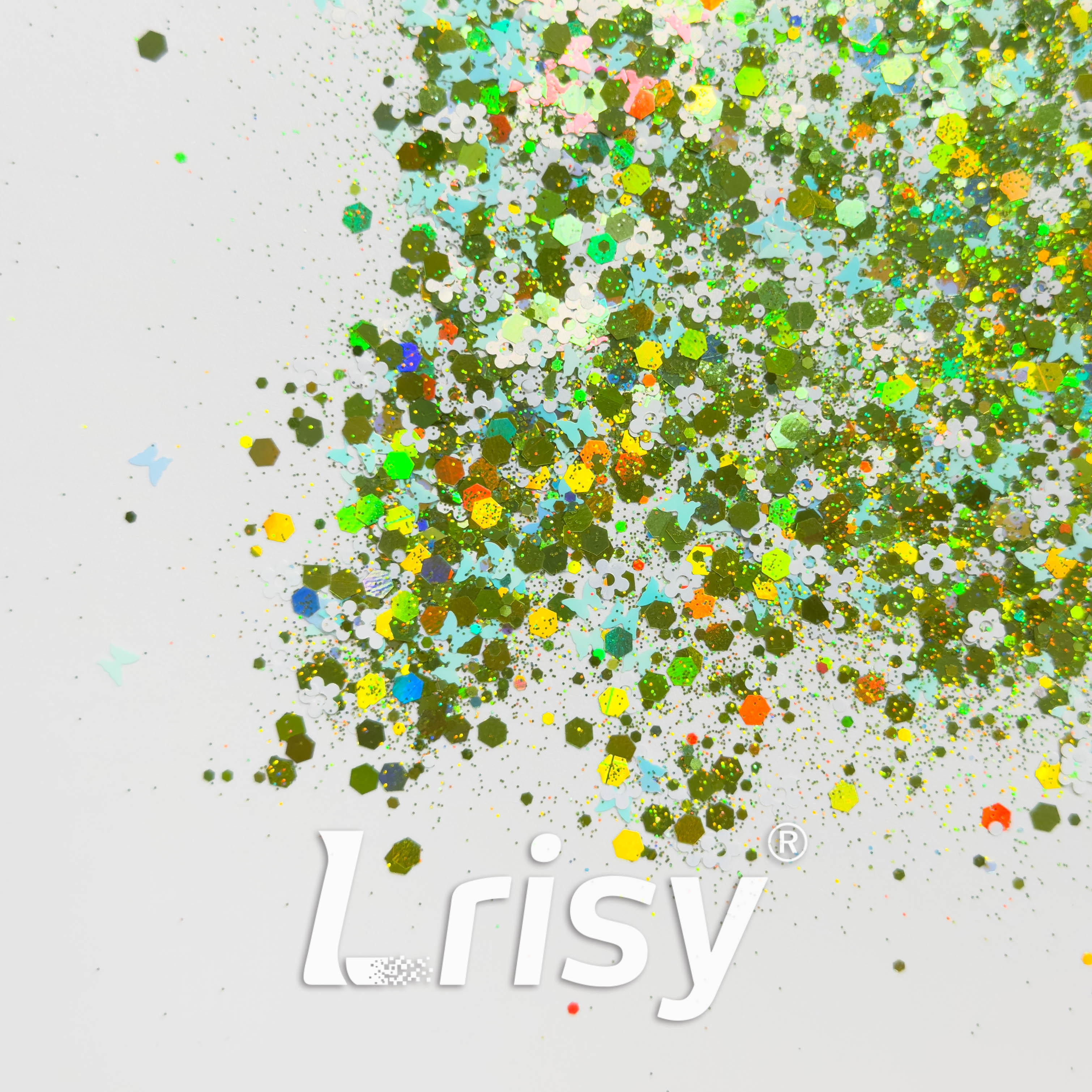 Verdant Illusion Custom Mixed Glitter WAL630