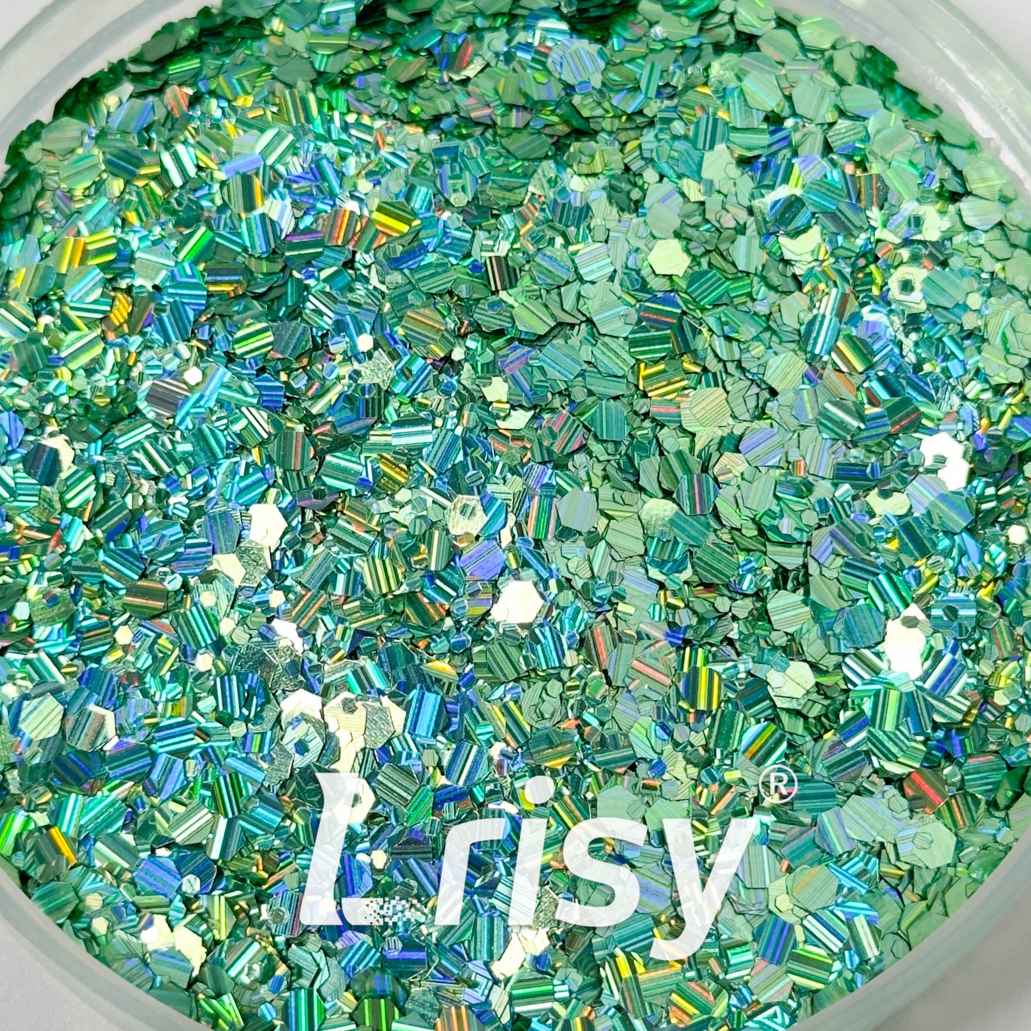 Holographic Green Chunky Glitter DY4210