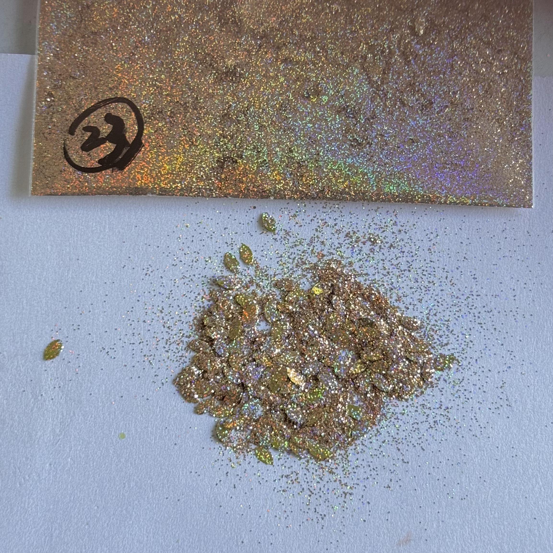 (By asmisart_by_asmita)Early Autumn Custom Mixed Glitter WAL673