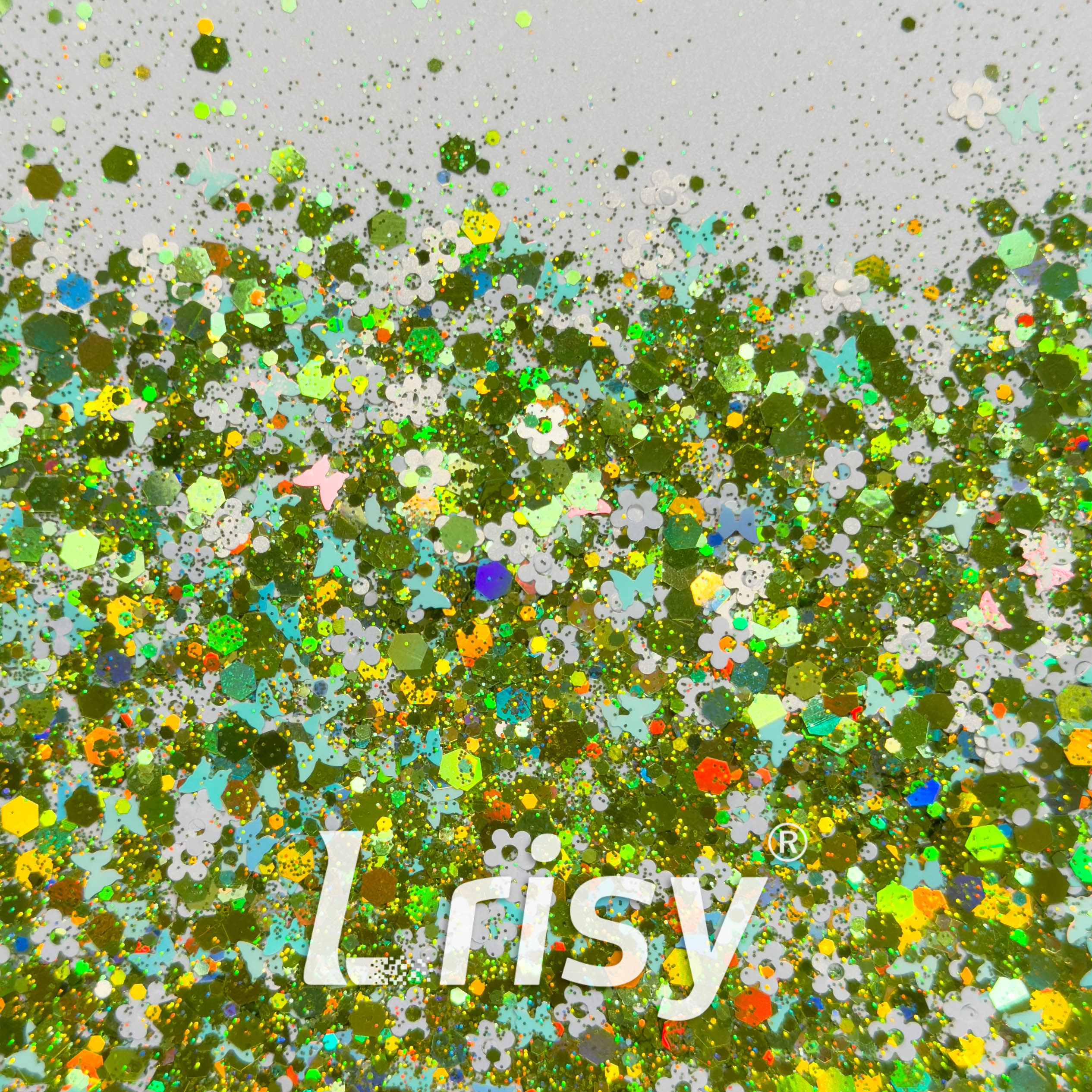 Verdant Illusion Custom Mixed Glitter WAL630