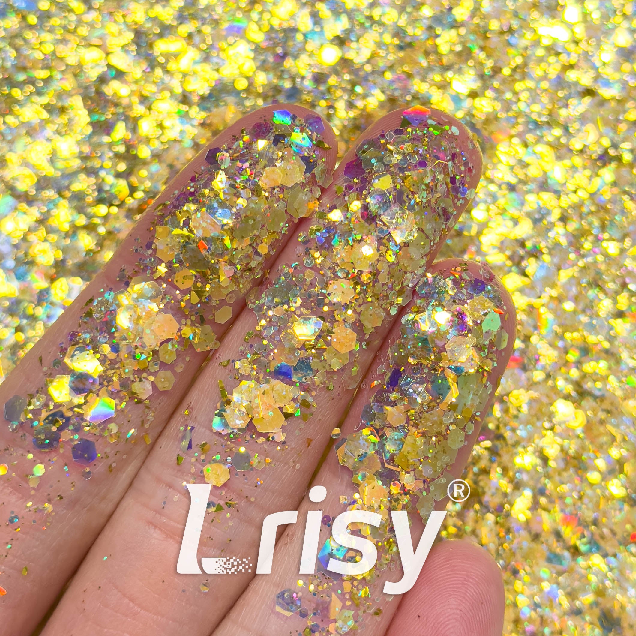 Zodiac Signs Taurus Custom Mixed Glitter XZ02 (By KC)