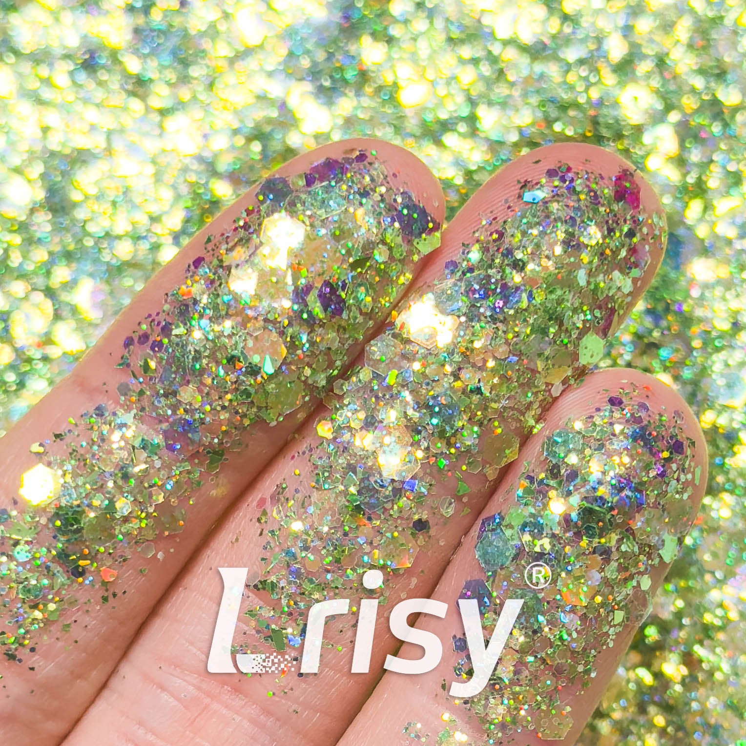 Zodiac Signs Pisces Custom Mixed Glitter XZ12 (By KC)