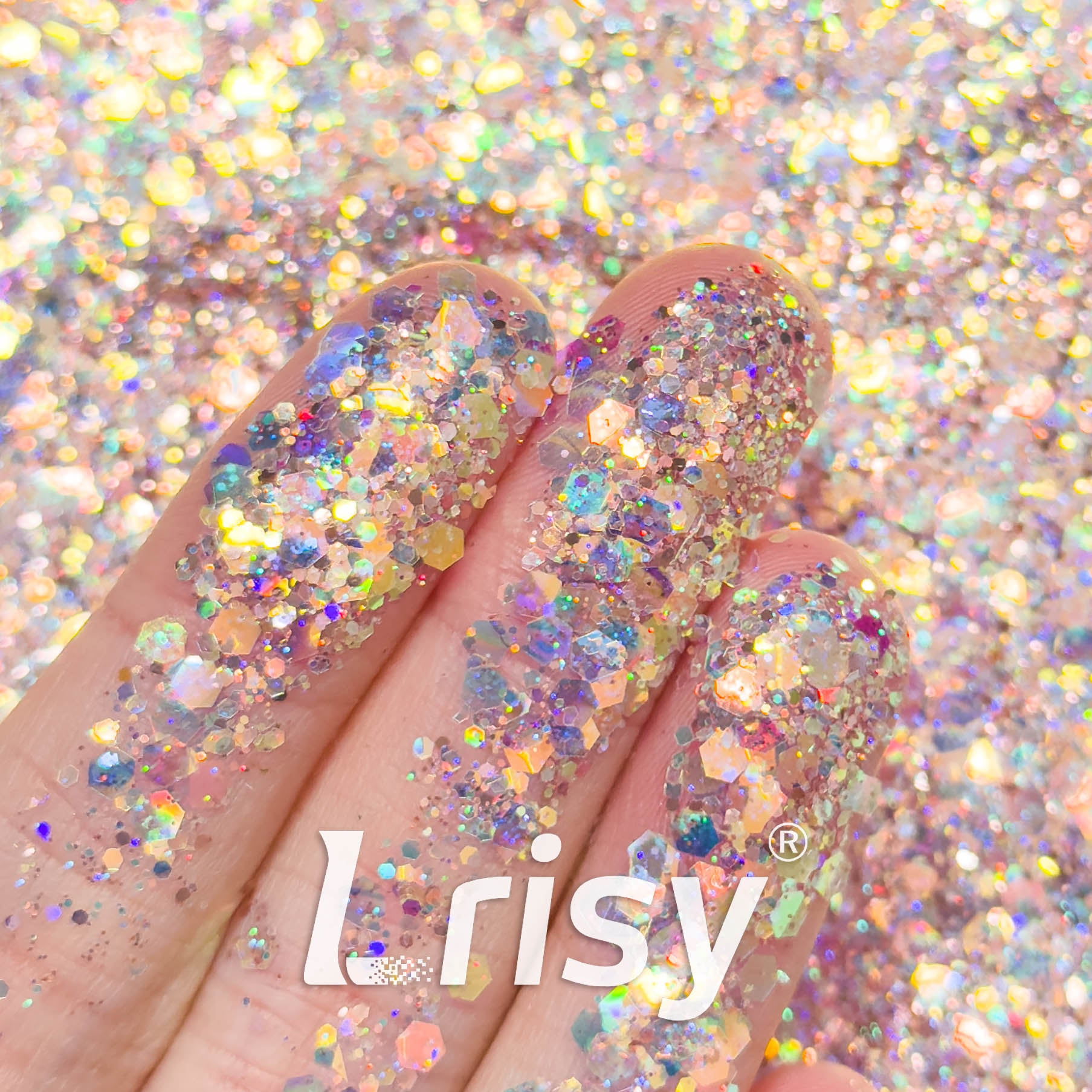 Zodiac Signs Virgo Custom Mixed Glitter XZ06 (By KC)