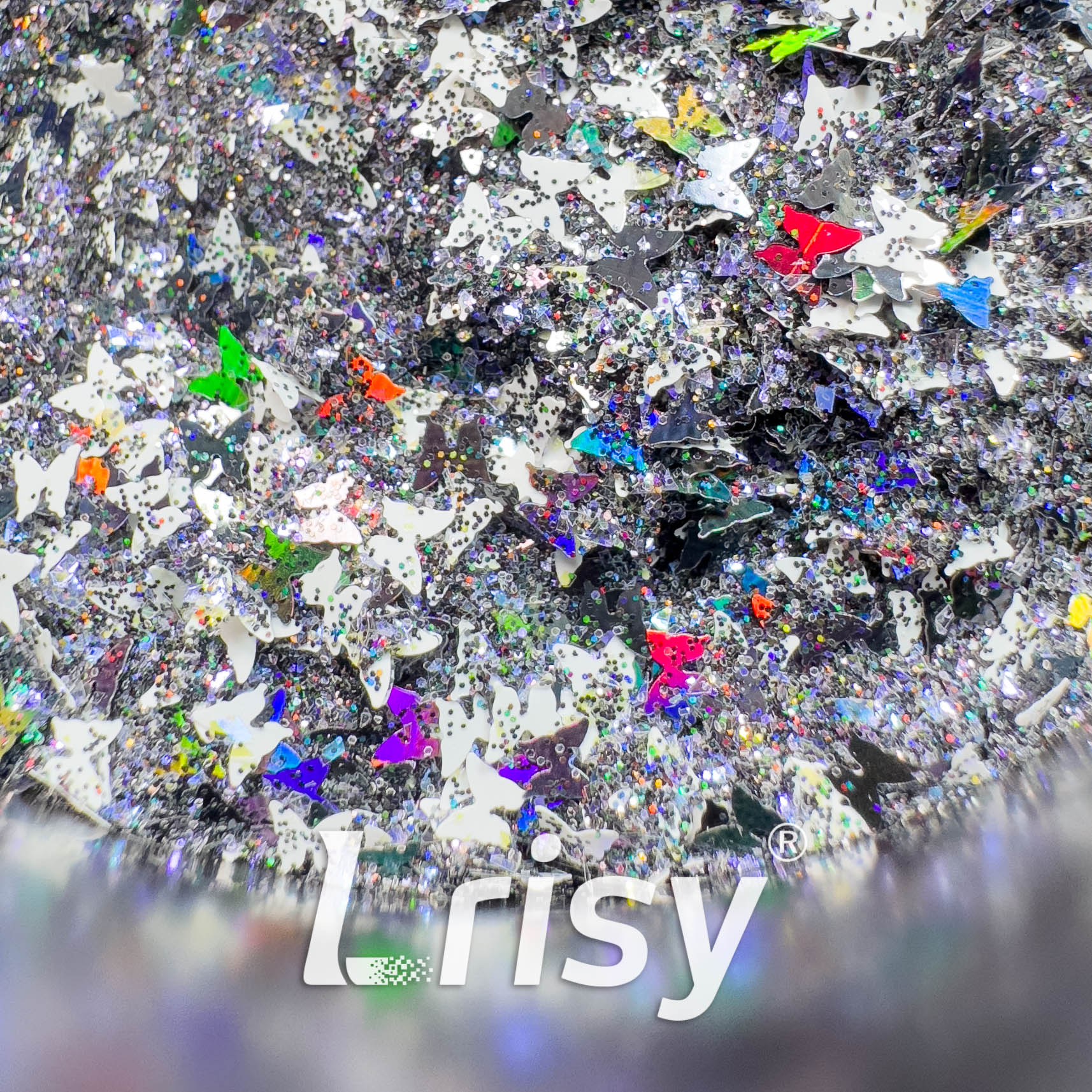 Midnight Whispers Custom Mixed Glitter WAL632