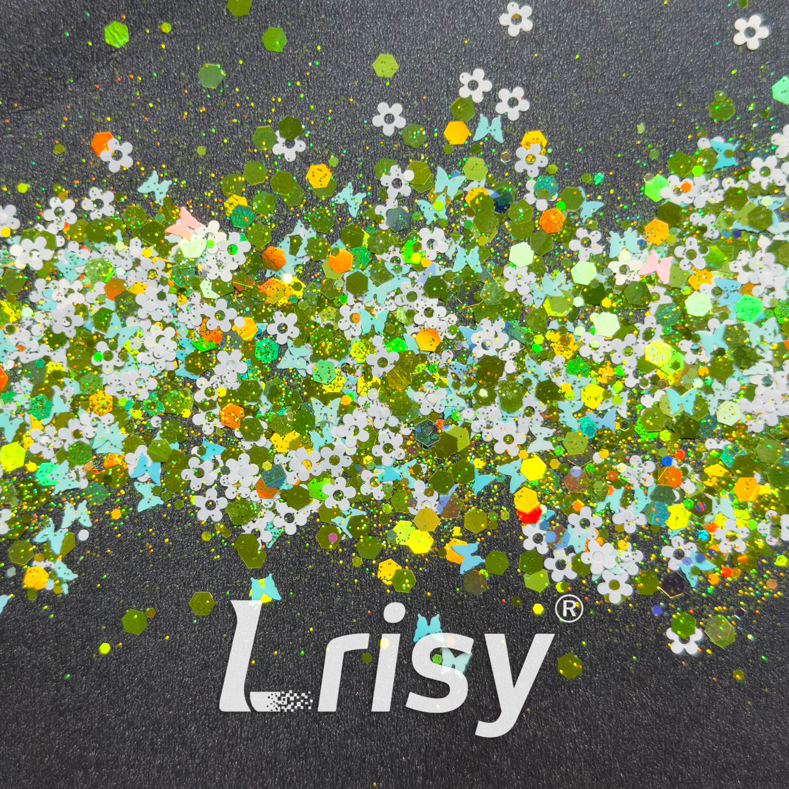 Verdant Illusion Custom Mixed Glitter WAL630