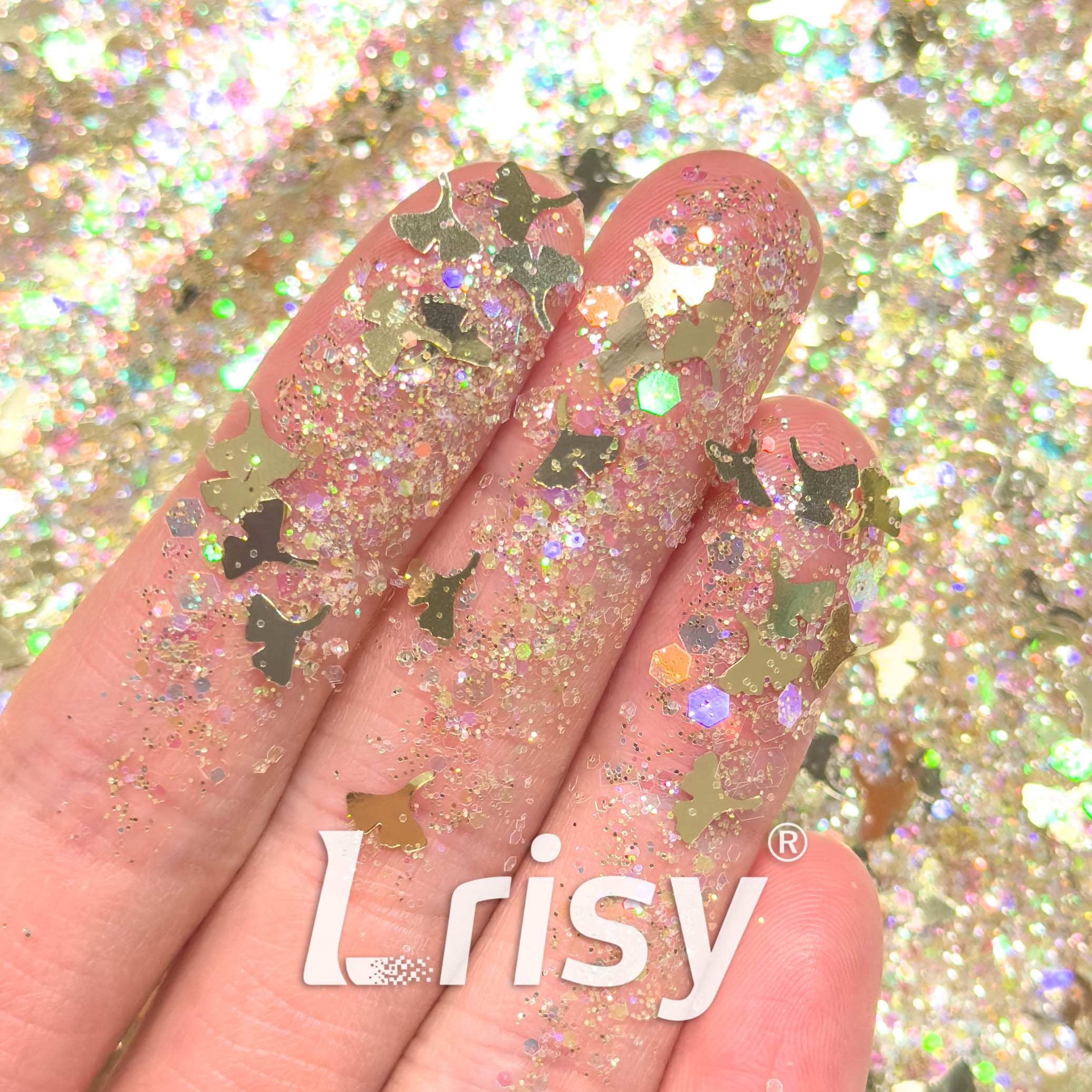 Ginkgo Gleam Custom Mixed Glitter WAL631