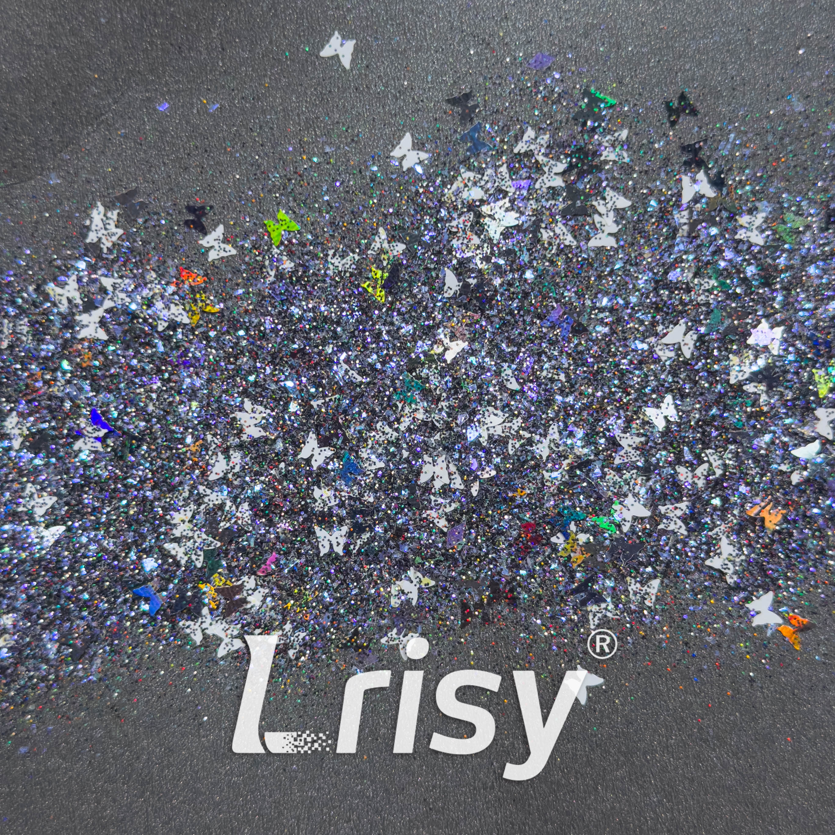 Midnight Whispers Custom Mixed Glitter WAL632