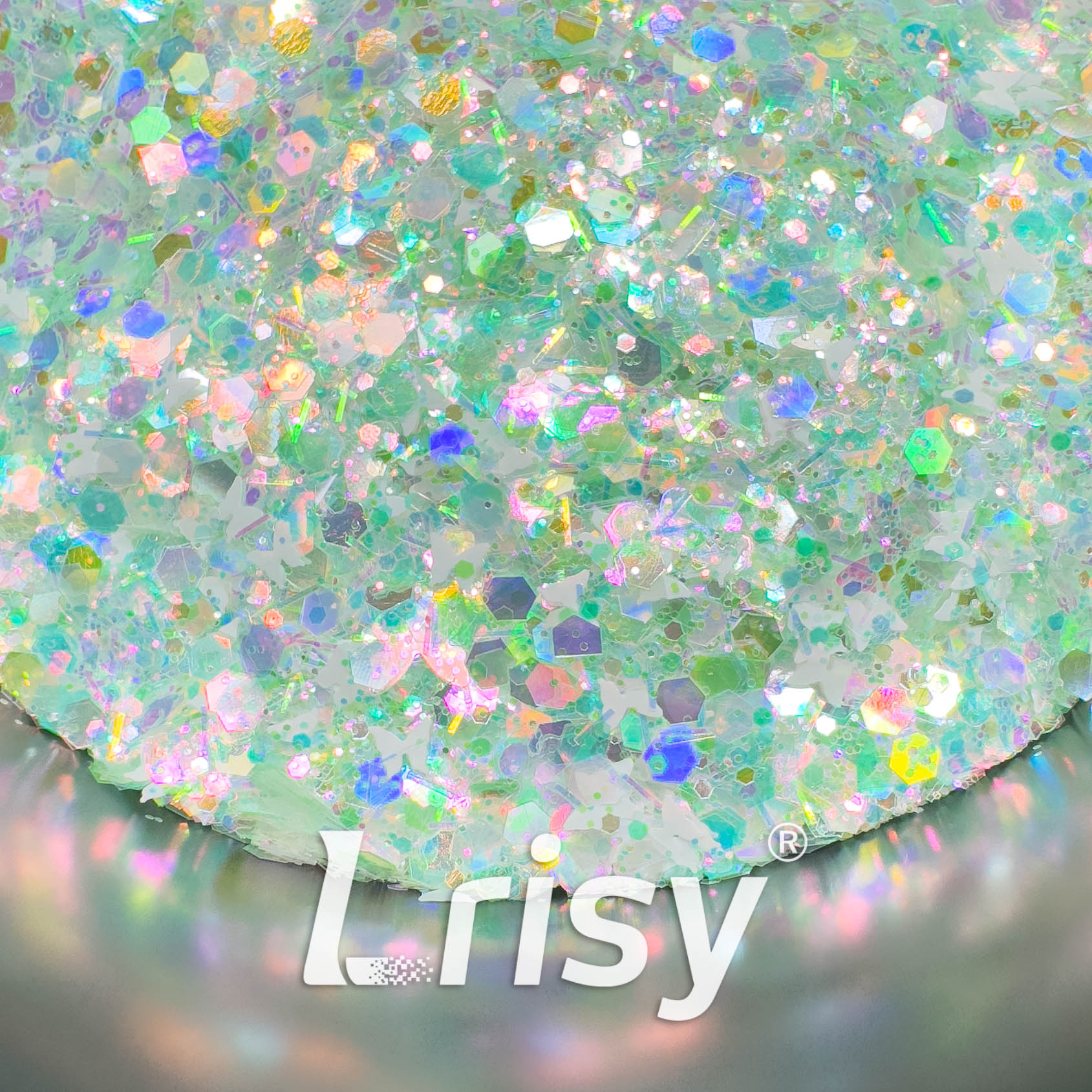 Tranquil Verdure Custom Mixed Glitter WAL629