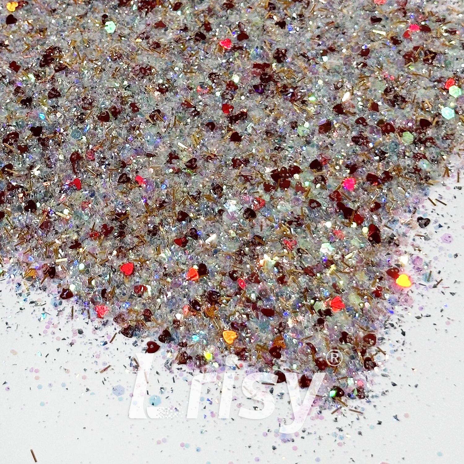 Crimson Sunset Custom Mixed Glitter WAL647