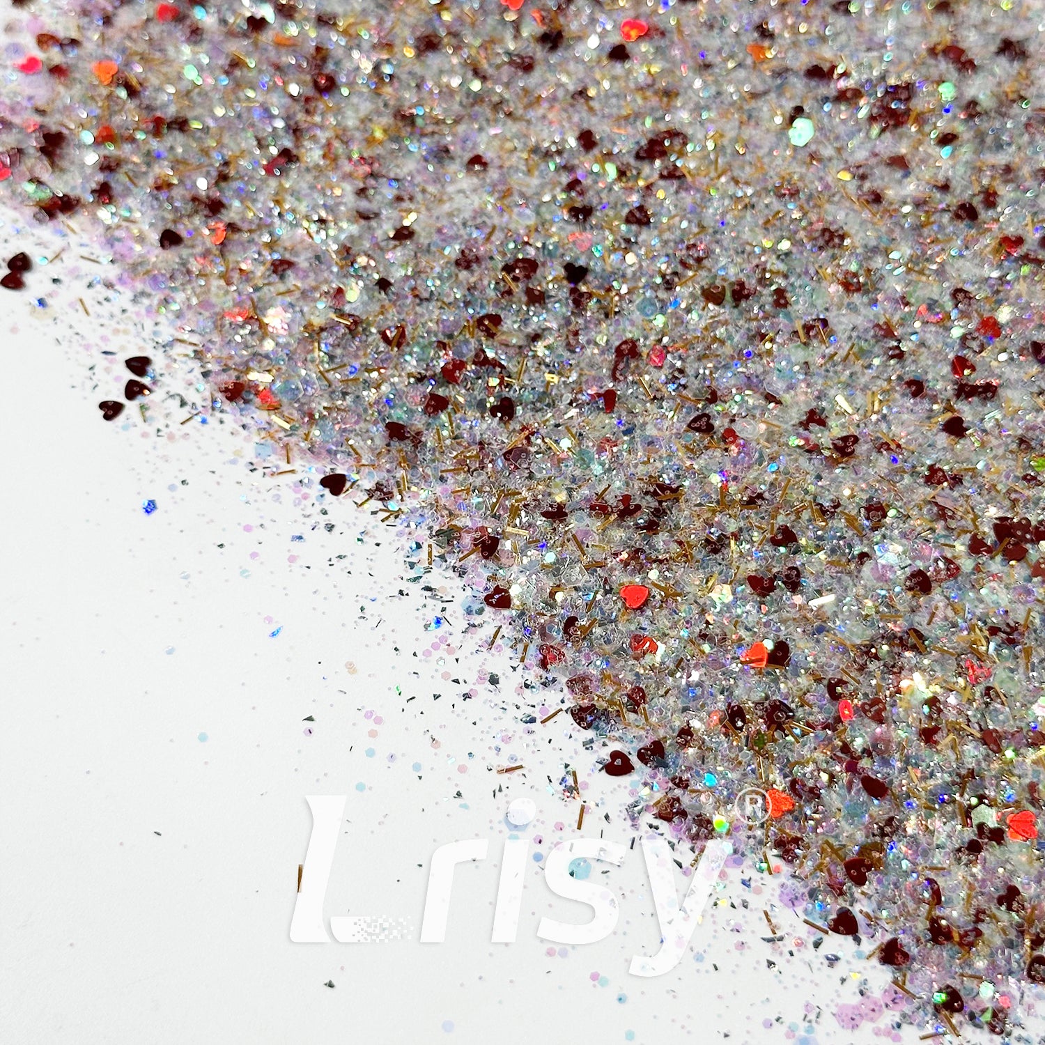 Crimson Sunset Custom Mixed Glitter WAL647