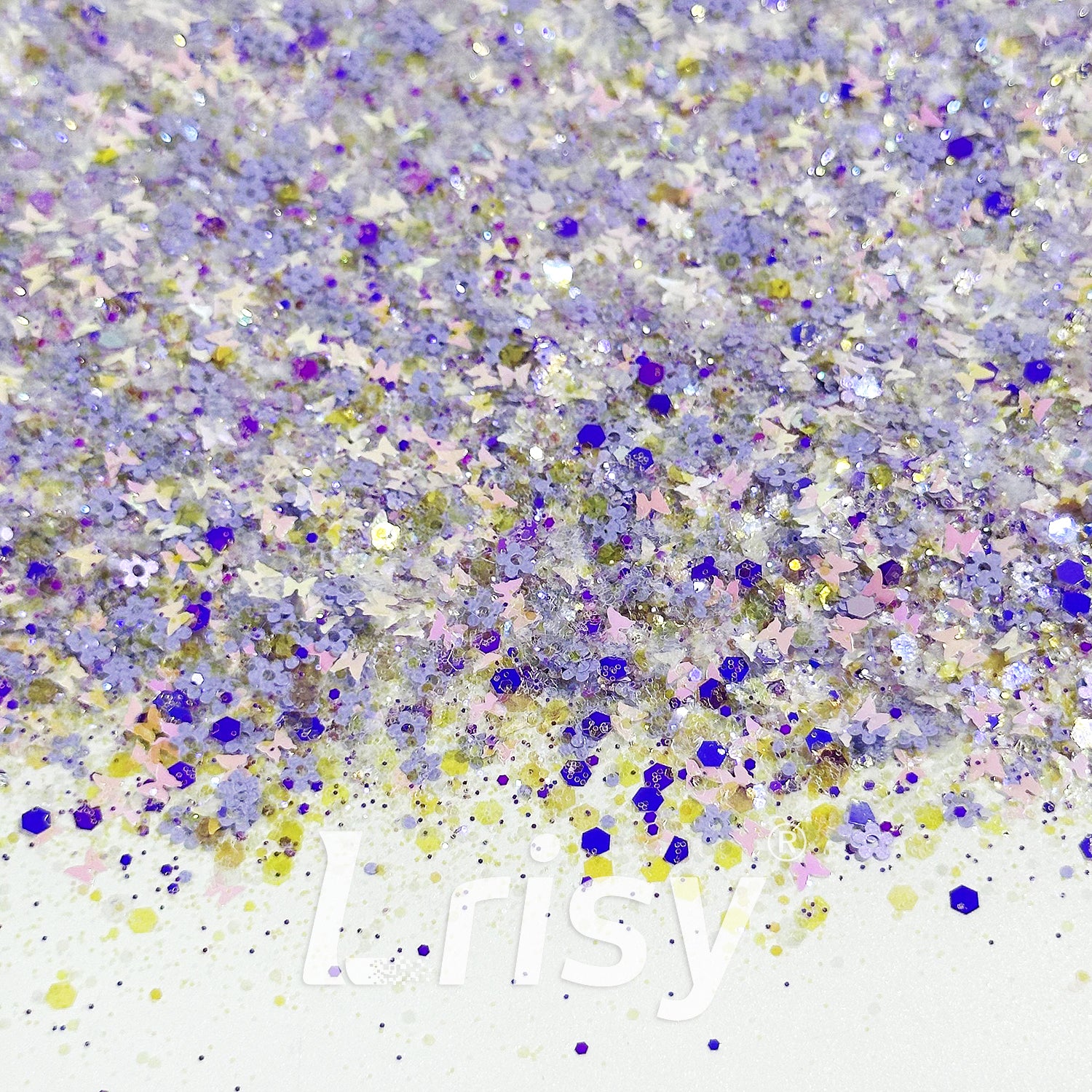 Purple Dream Garden Custom Mixed Glitter WAL654