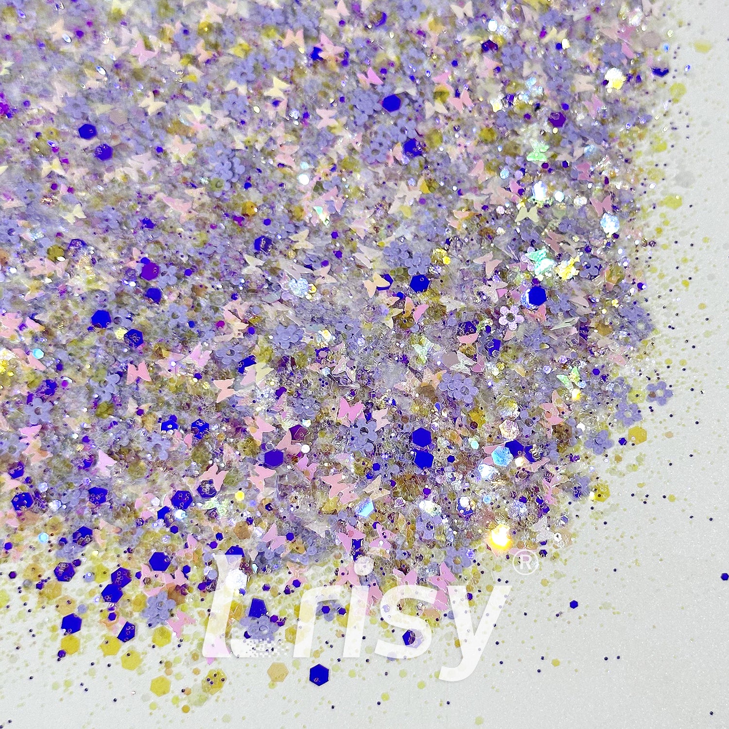 Purple Dream Garden Custom Mixed Glitter WAL654