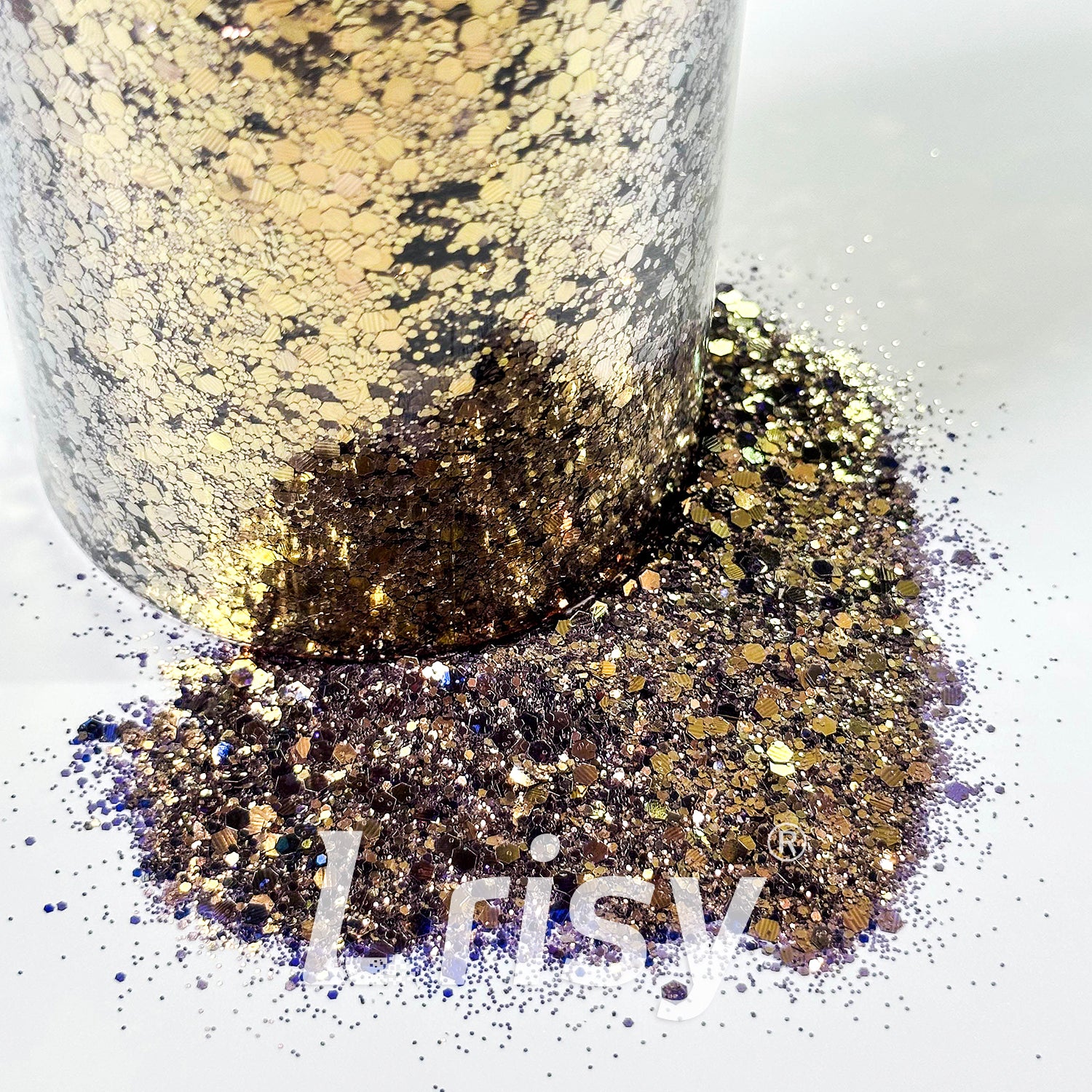 General Mixed High Brightness Sand Bronze Gold Glitter 6808