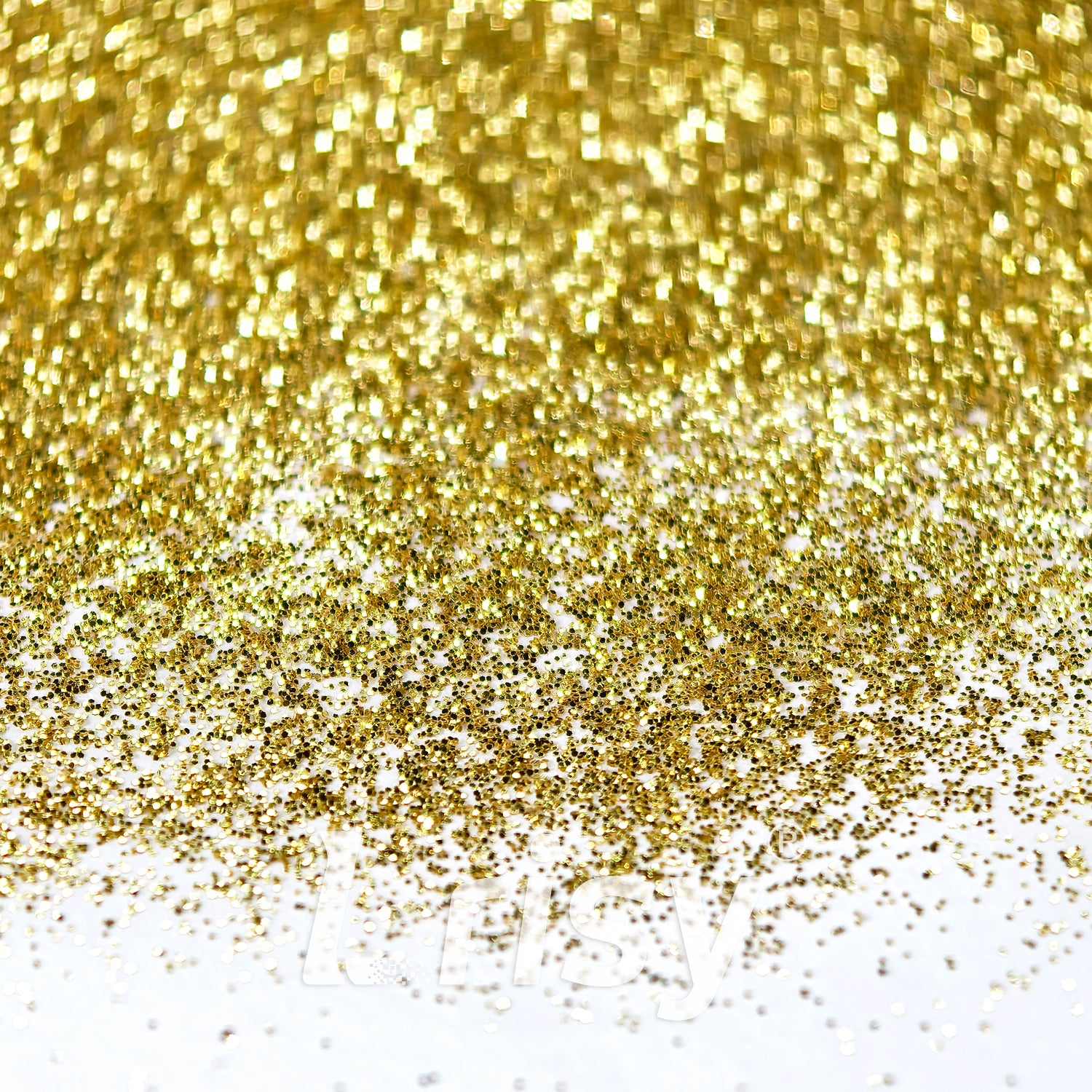 0.2mm Green Yellow Gold Pure Color Glitter B0206