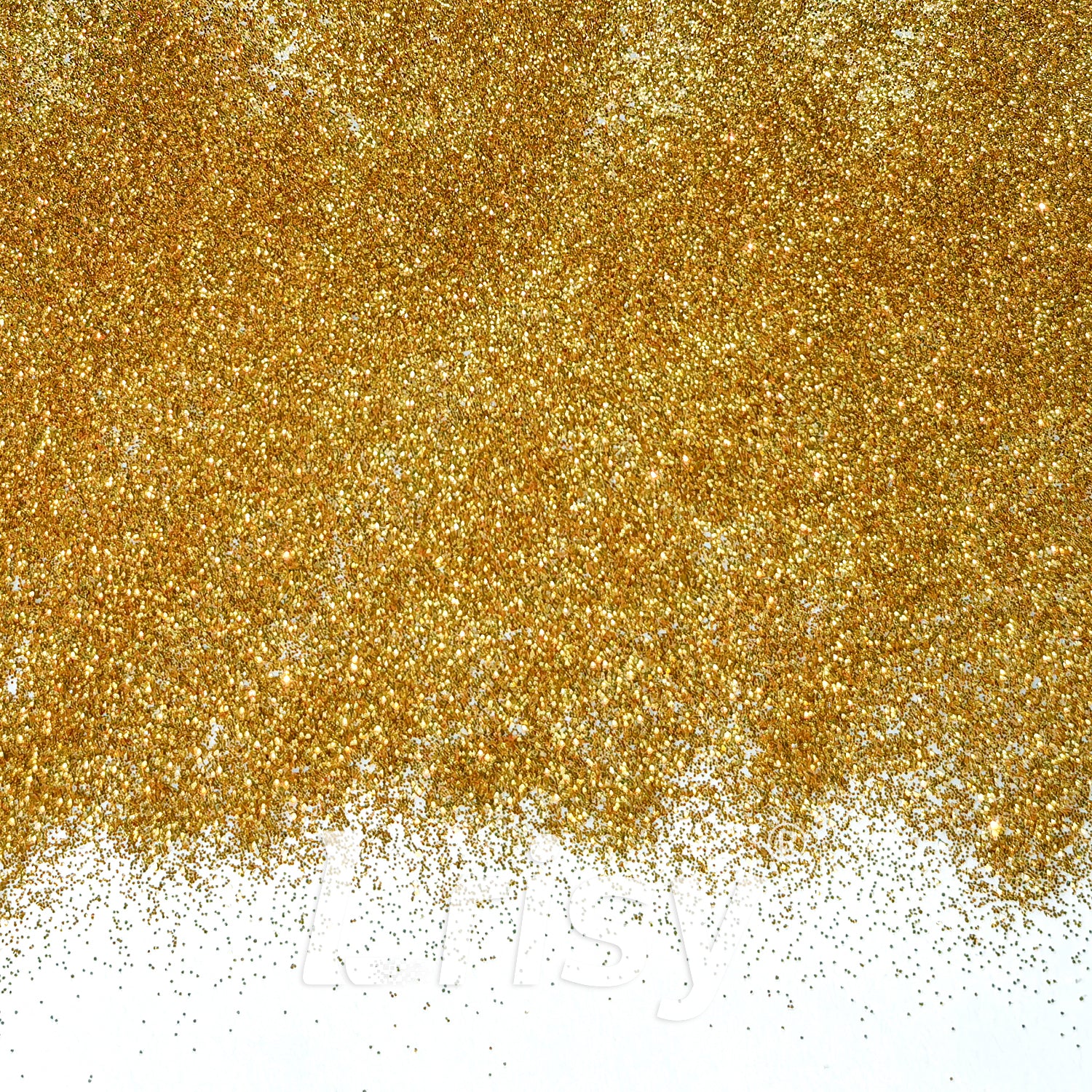 0.2mm Green Yellow Gold Pure Color Glitter B0206A
