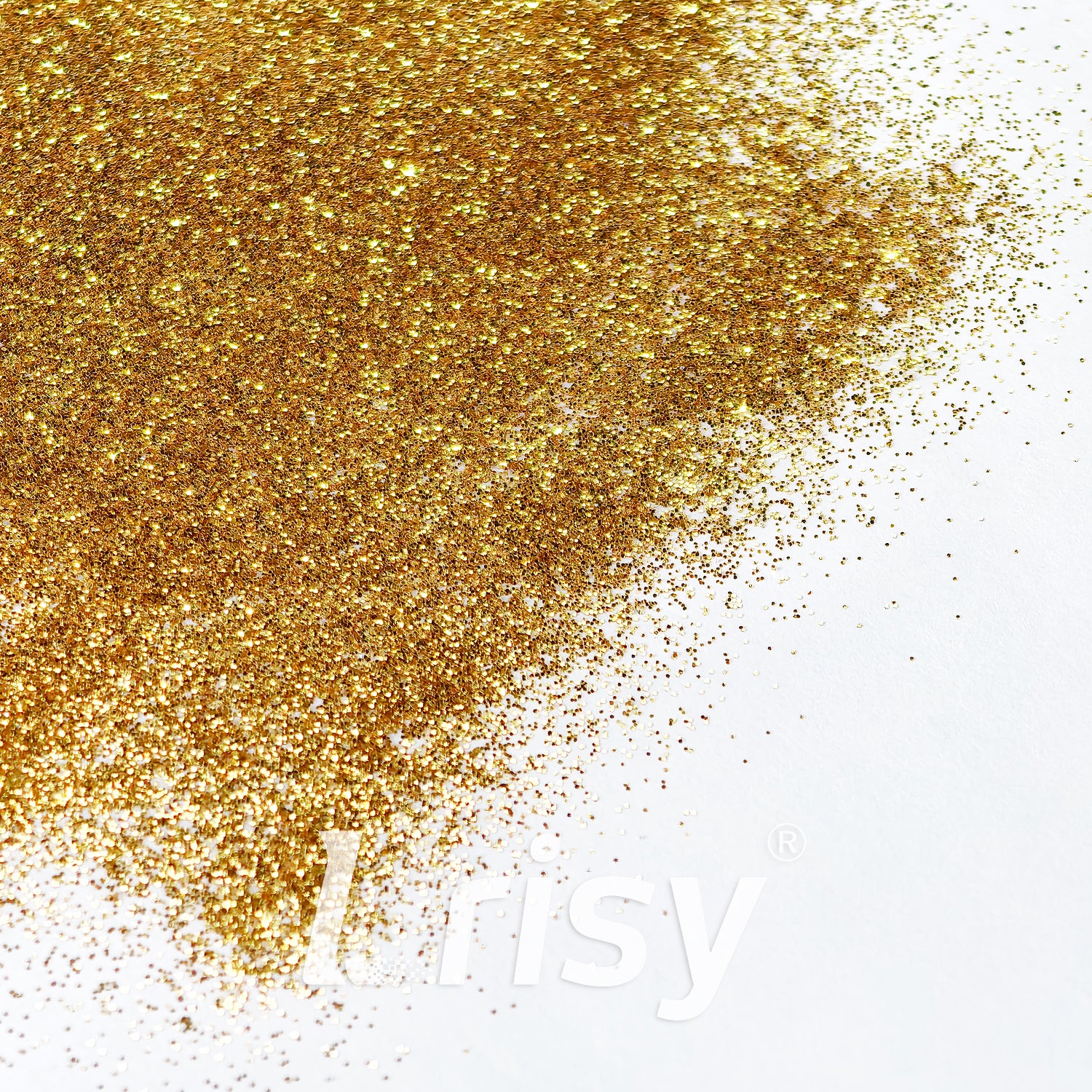 0.2mm Green Yellow Gold Pure Color Glitter B0206A