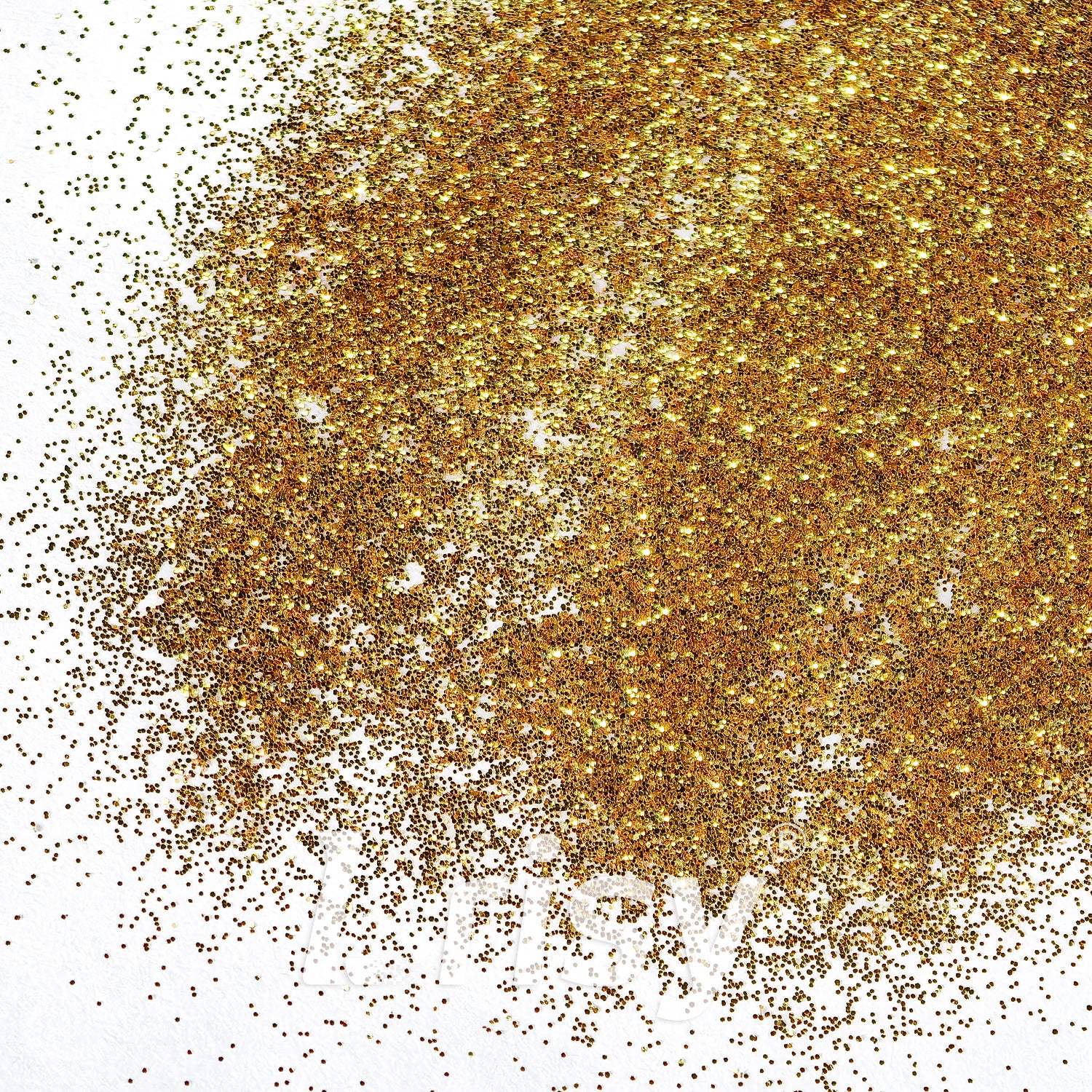 0.2mm Green Yellow Gold Pure Color Glitter B0206A
