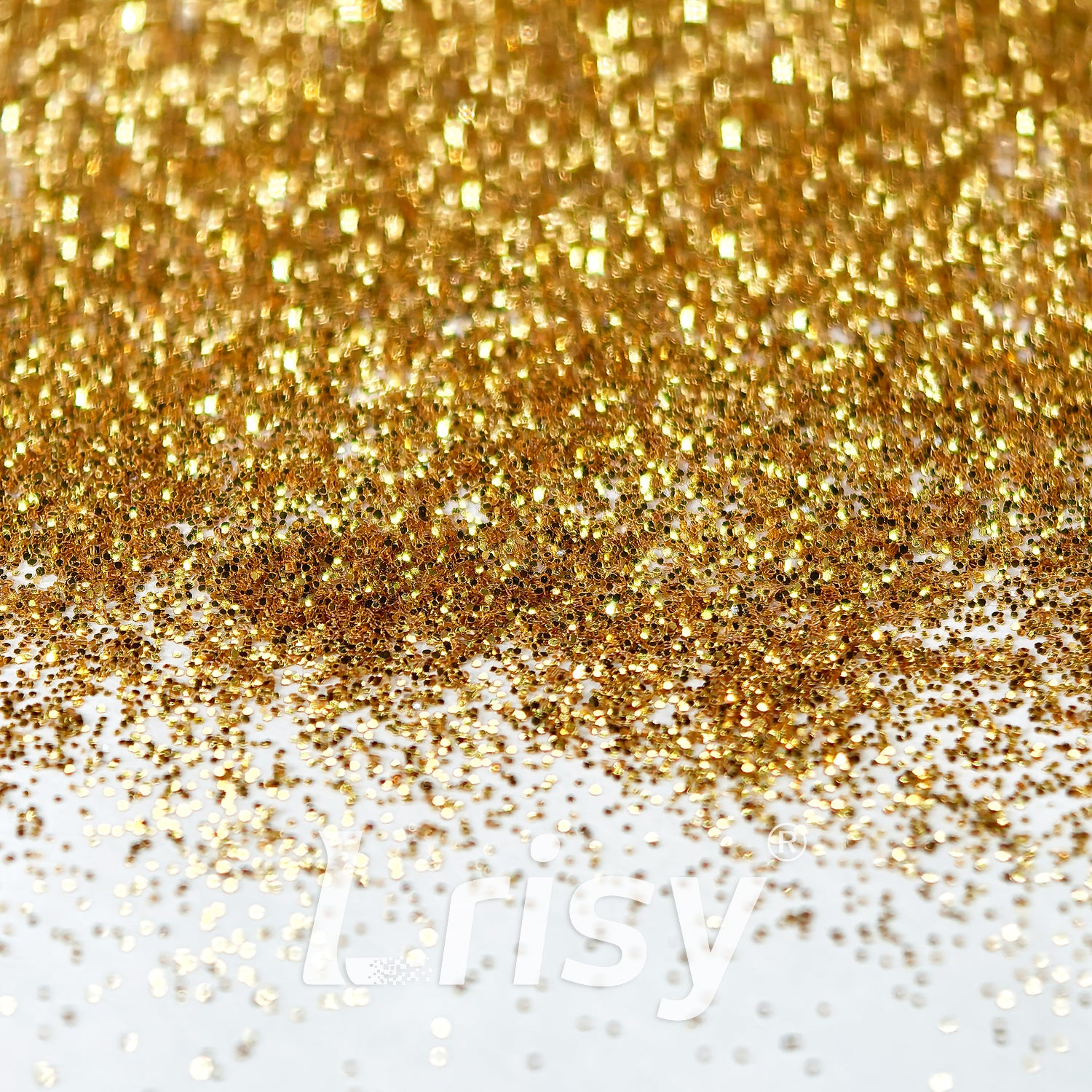 0.2mm Green Yellow Gold Pure Color Glitter B0206A