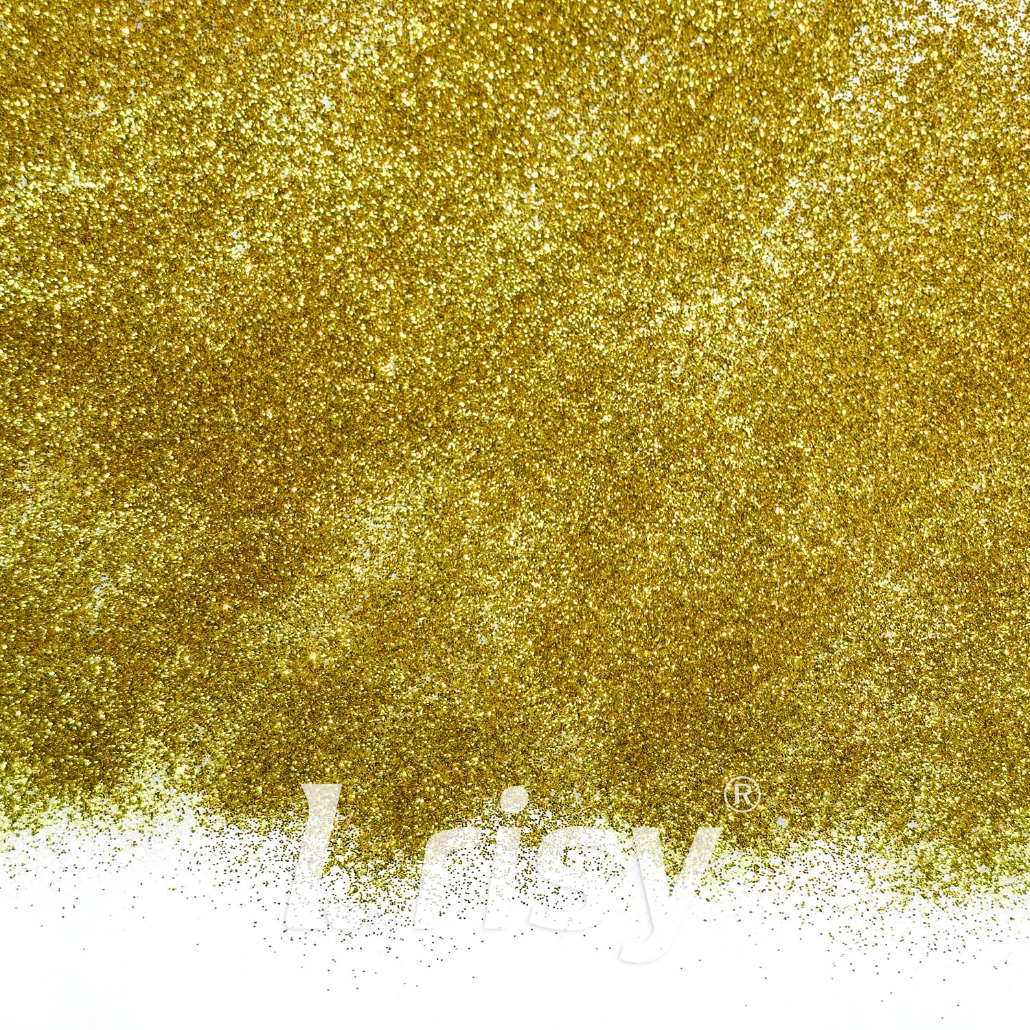 0.2mm Light Green Gold Pure Color Glitter B0211