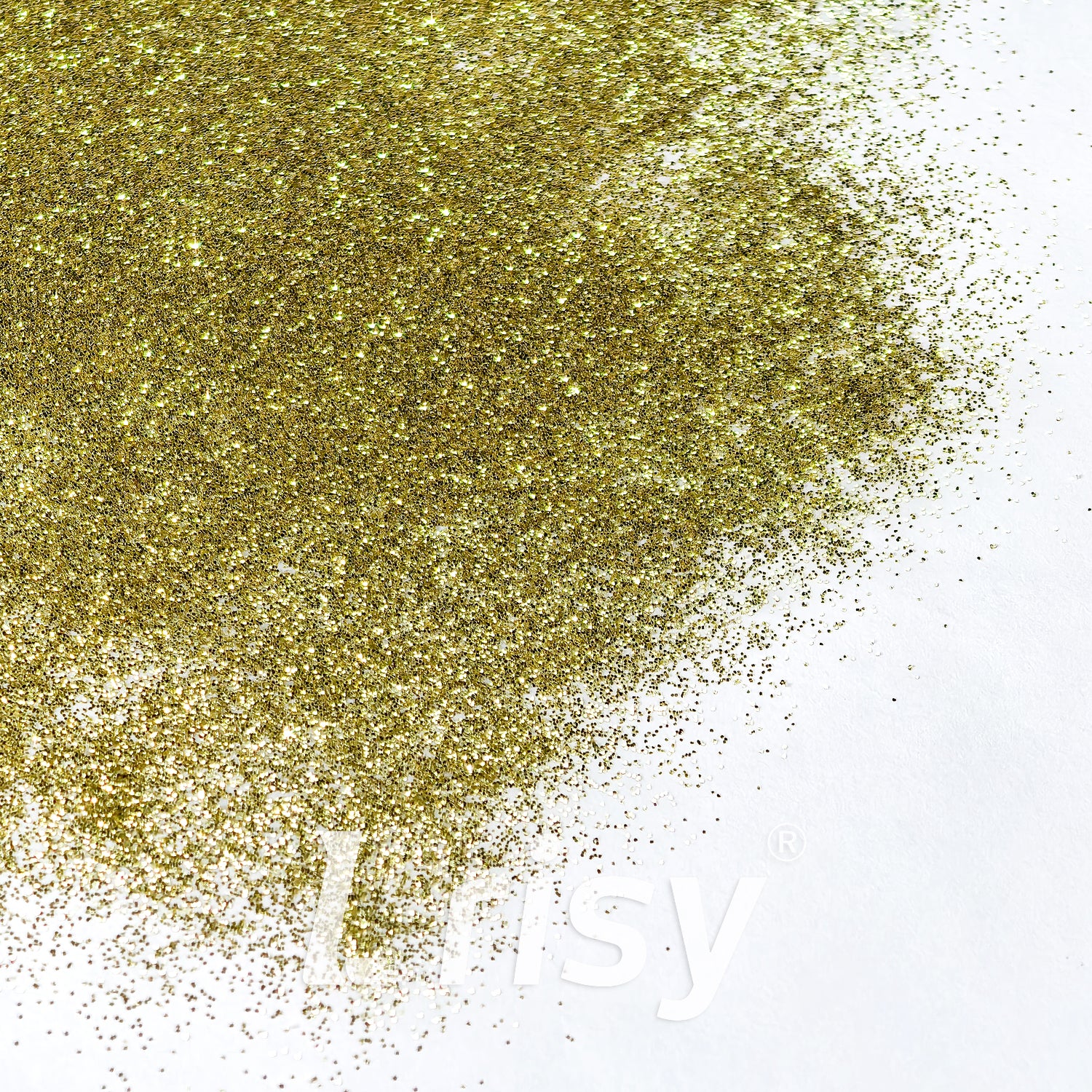 0.2mm Light Champagne Gold Pure Color Glitter B0215