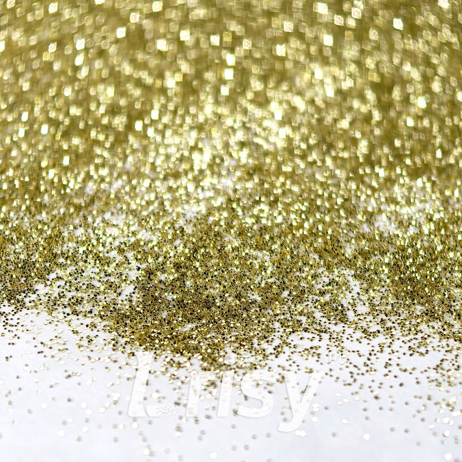 0.2mm Light Champagne Gold Pure Color Glitter B0215