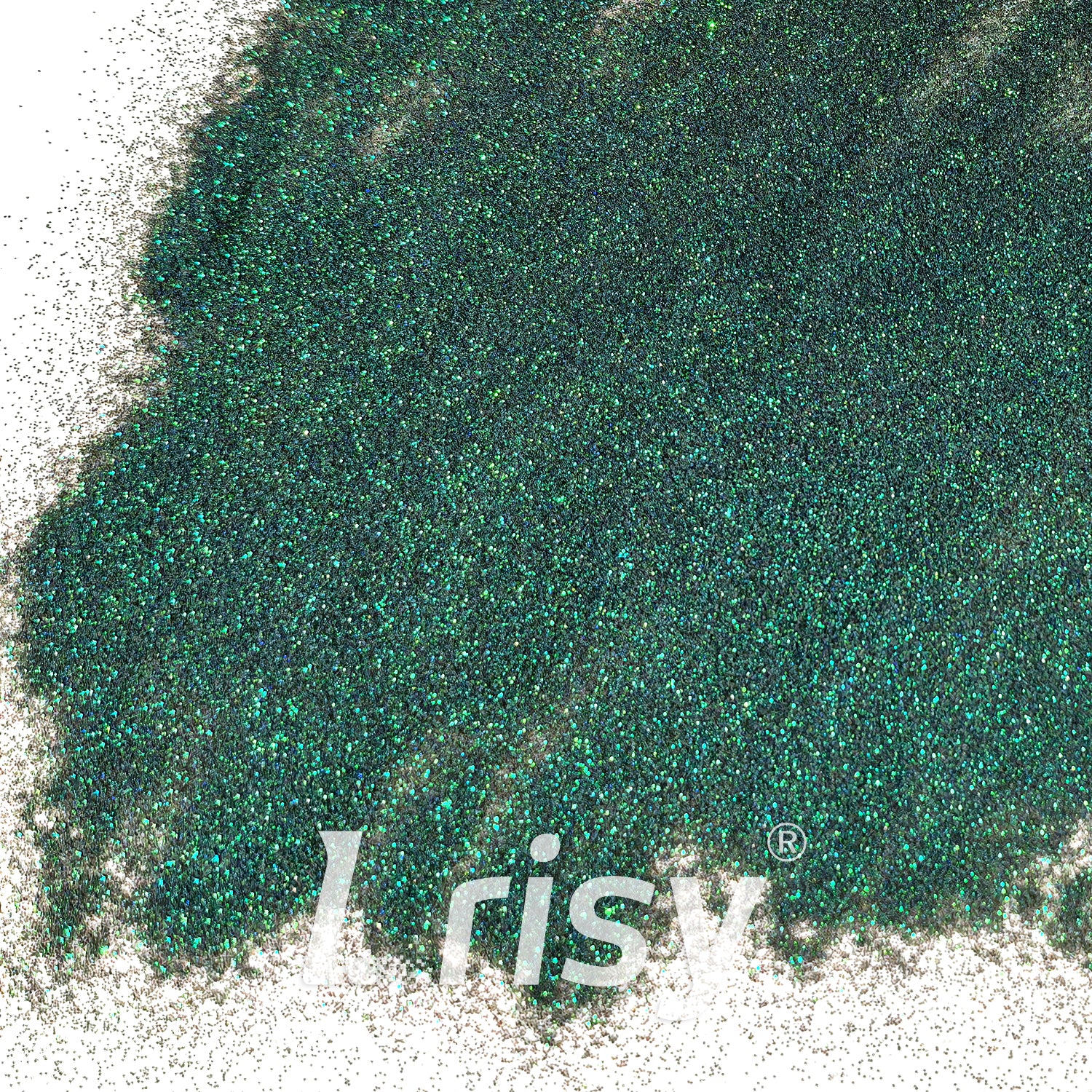 0.2mm Iridescent Translucent Olive Green Glitter C016