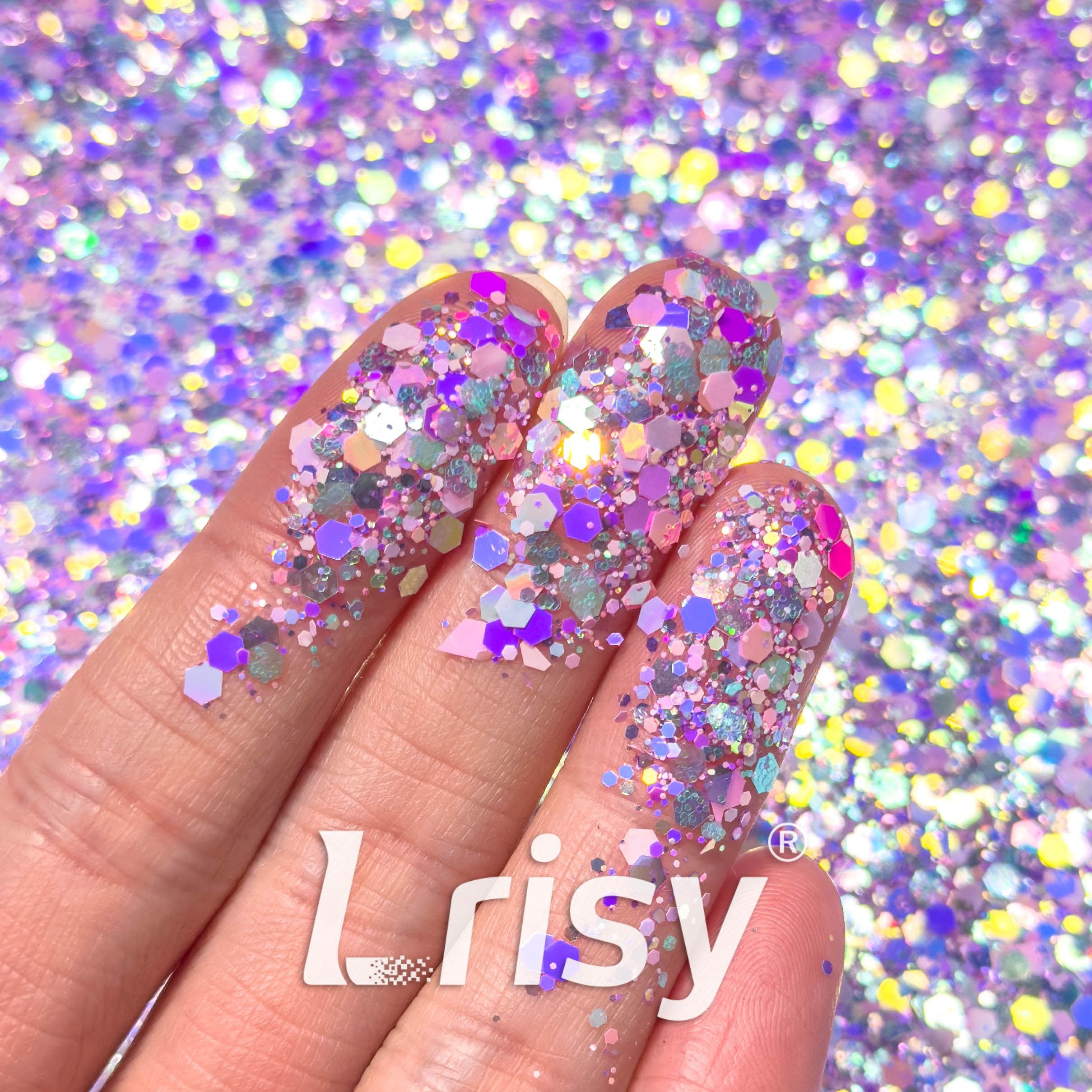 Color Pop Custom Mixed Glitter WAL617 (By crealice_es)