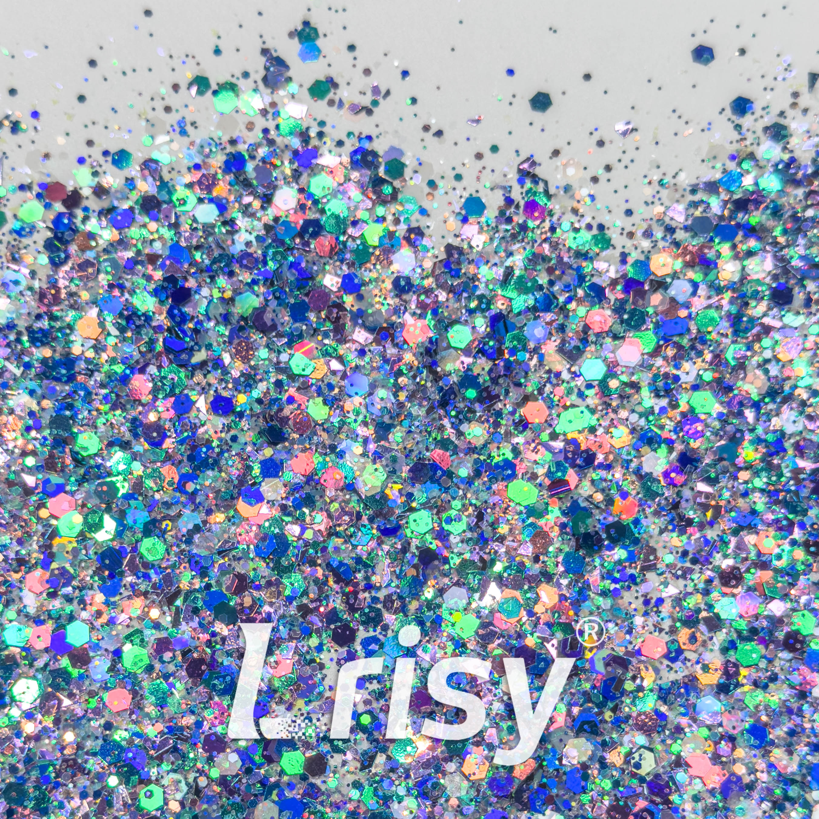 Dark Phantom Custom Mixed Glitter WAL621 (By michellessparklingcreations)