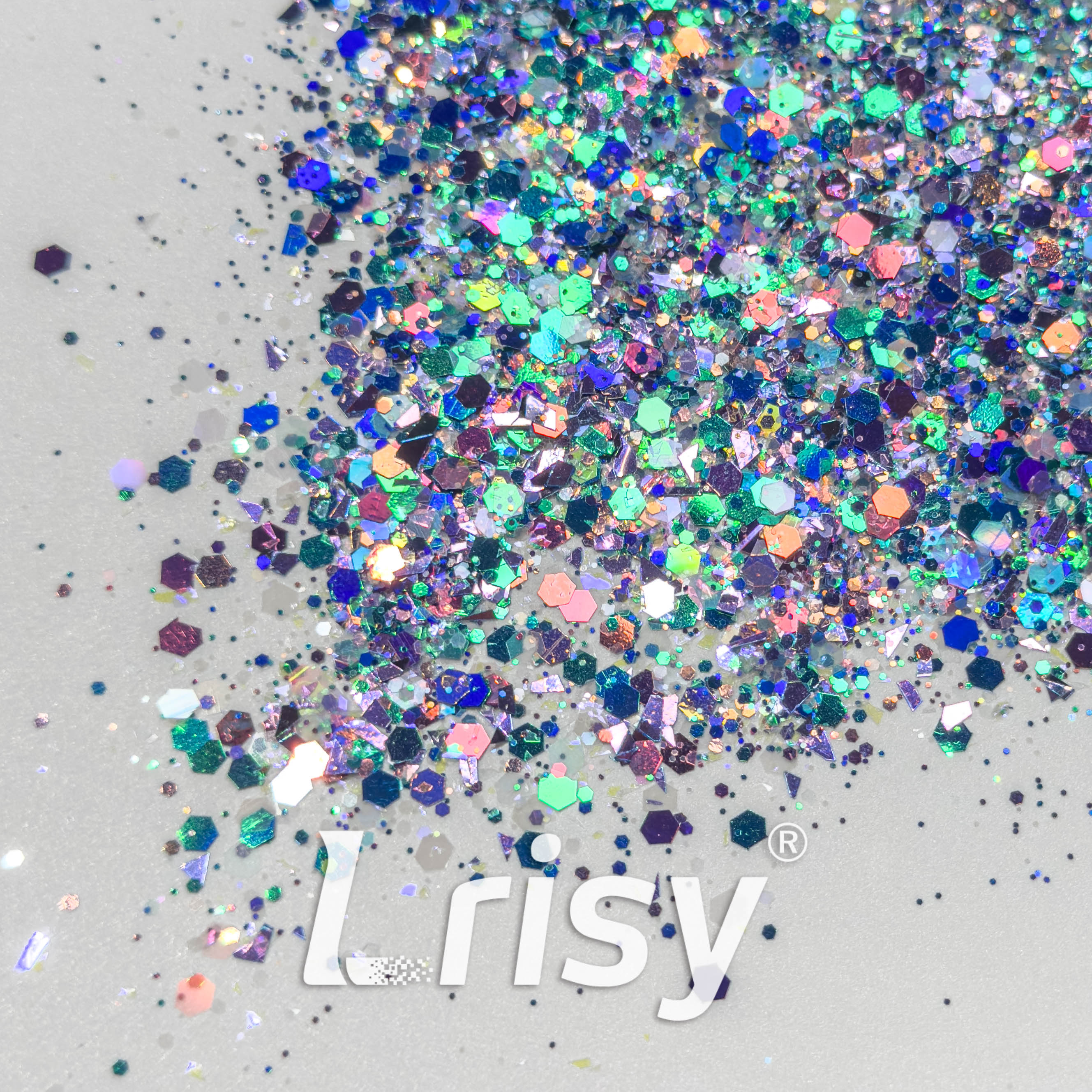 Dark Phantom Custom Mixed Glitter WAL621 (By michellessparklingcreations)