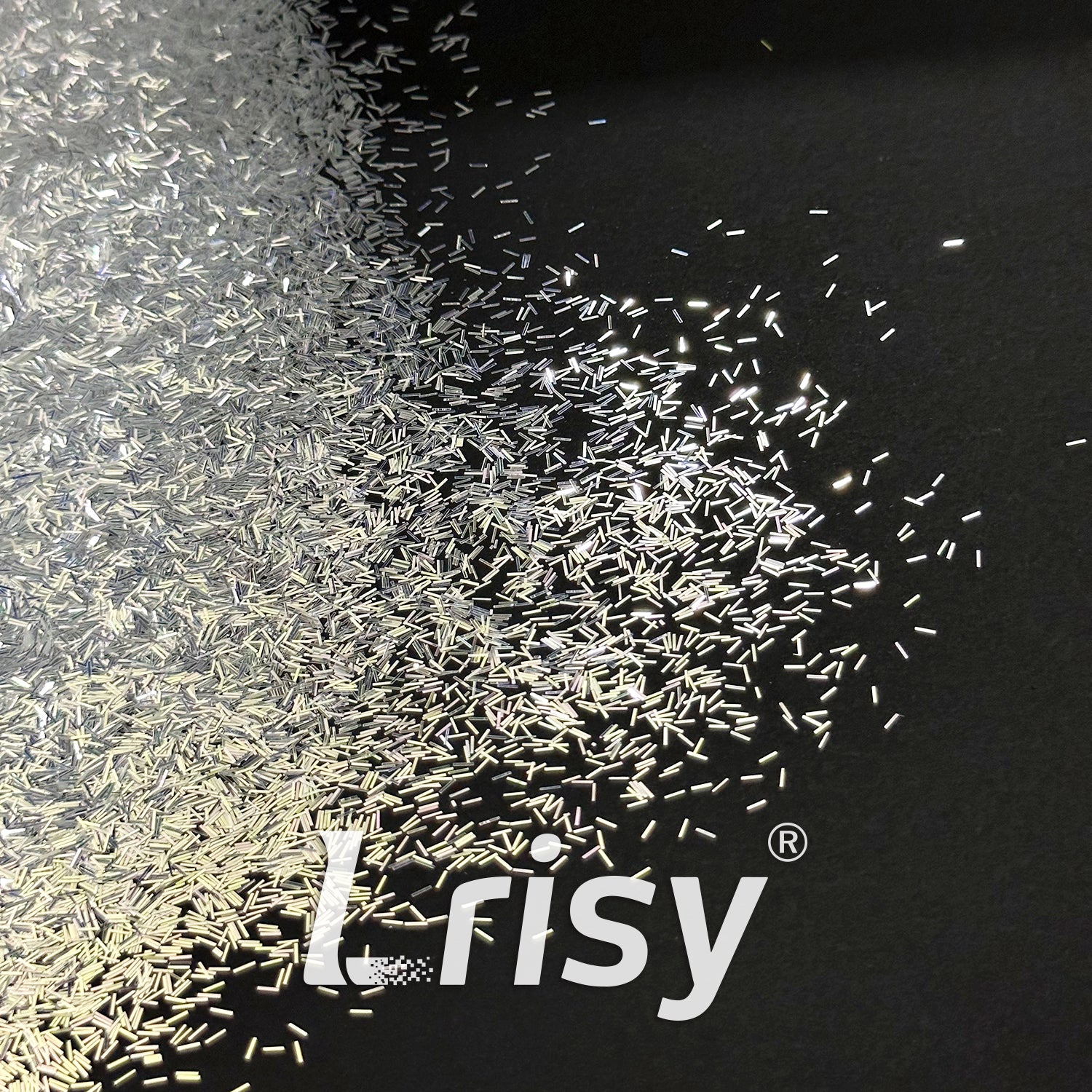 0.3x3.0mm Strip Shaped High Brightness Royal Blue Glitter F321A