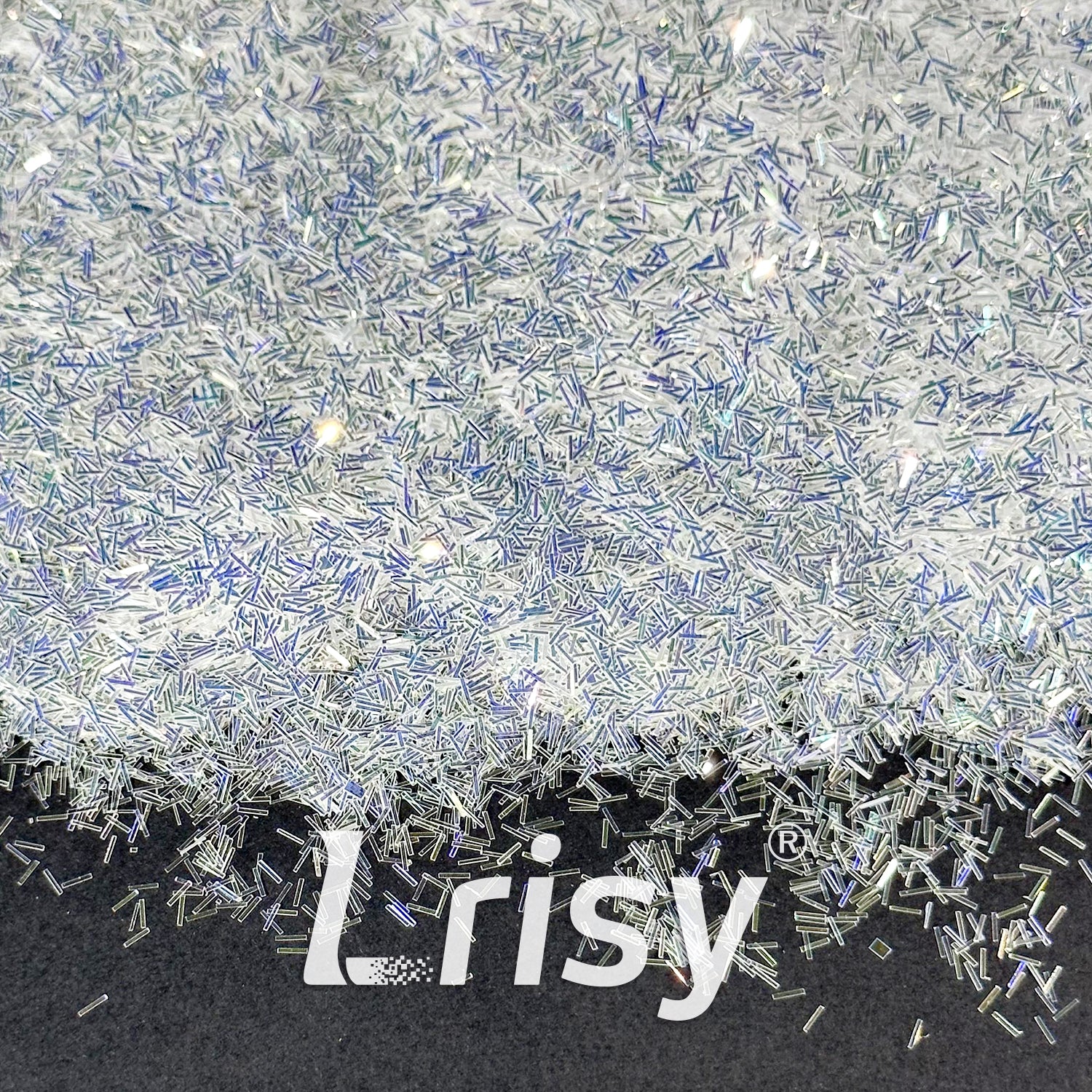 0.3x3.0mm Strip Shaped High Brightness Royal Blue Glitter F321A