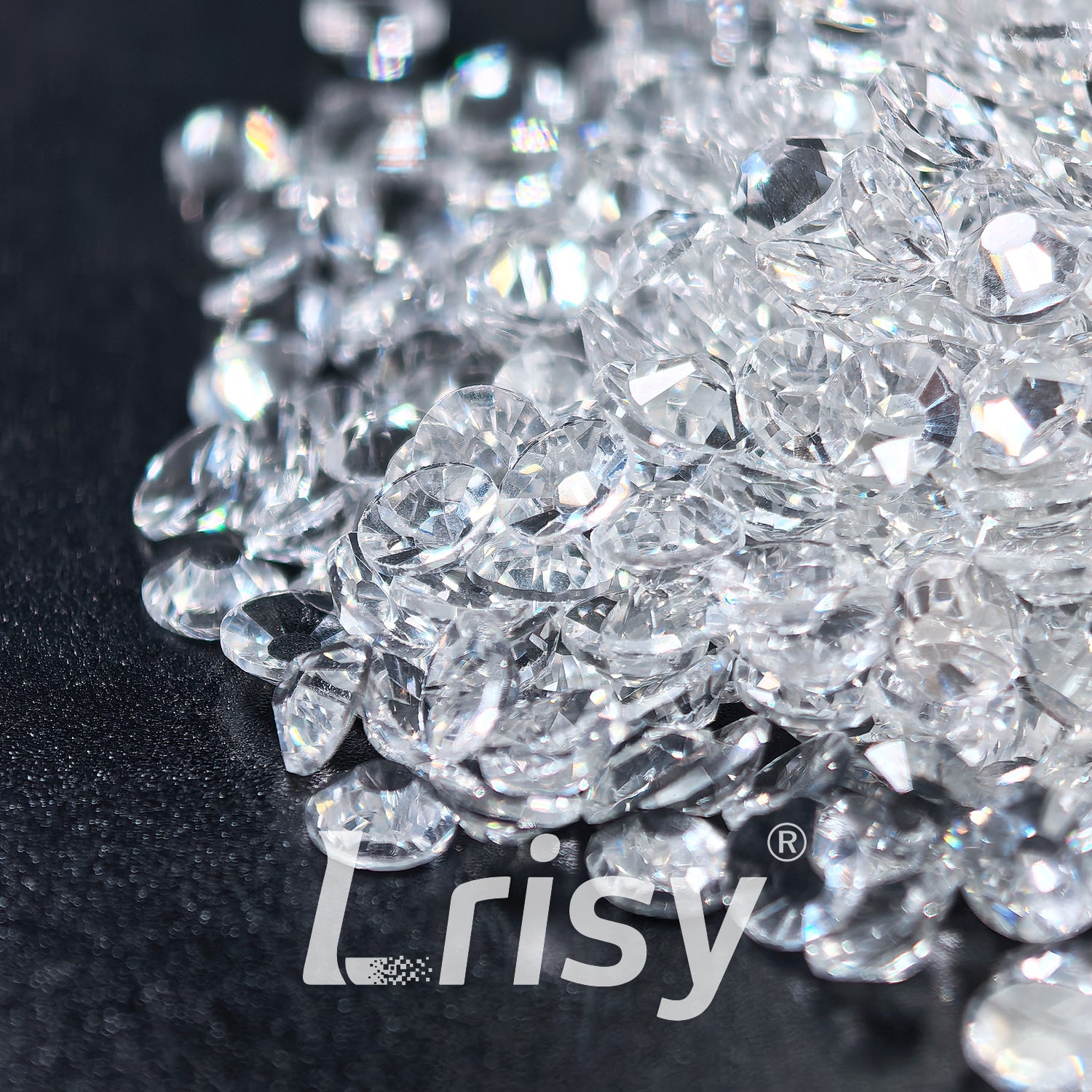 Crystal HFT White Flat Back Rhinestones FBRS000