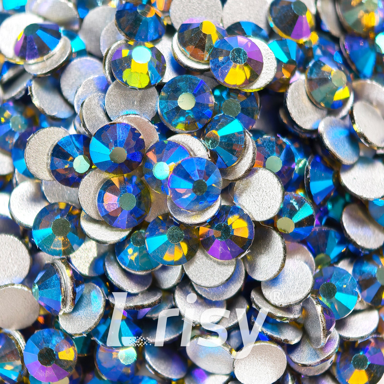 Olivine AB Flat Back Rhinestones FBRS115