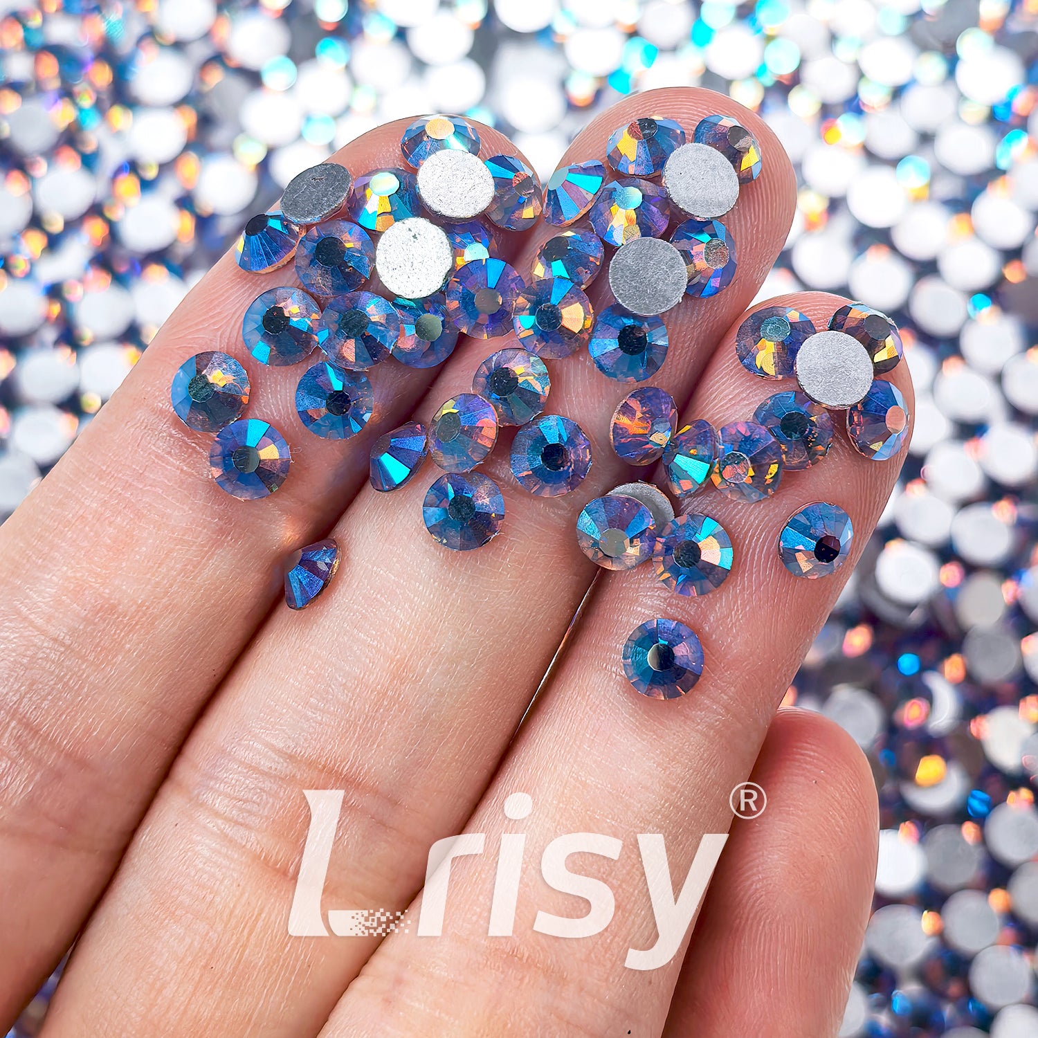 Lt.Amethyst AB Flat Back Rhinestones FBRS118