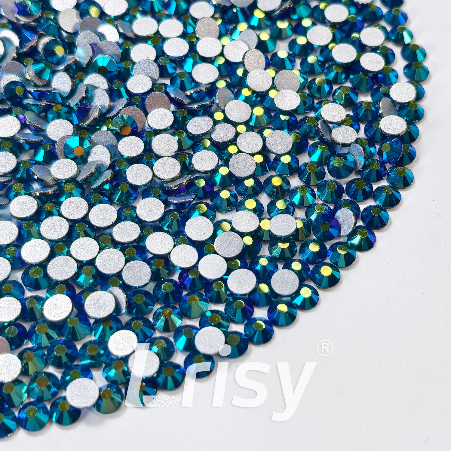 Jet AB Black Flat Back Rhinestones FBRS139