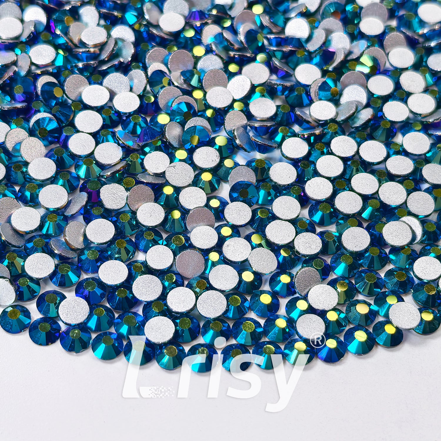 Jet AB Black Flat Back Rhinestones FBRS139